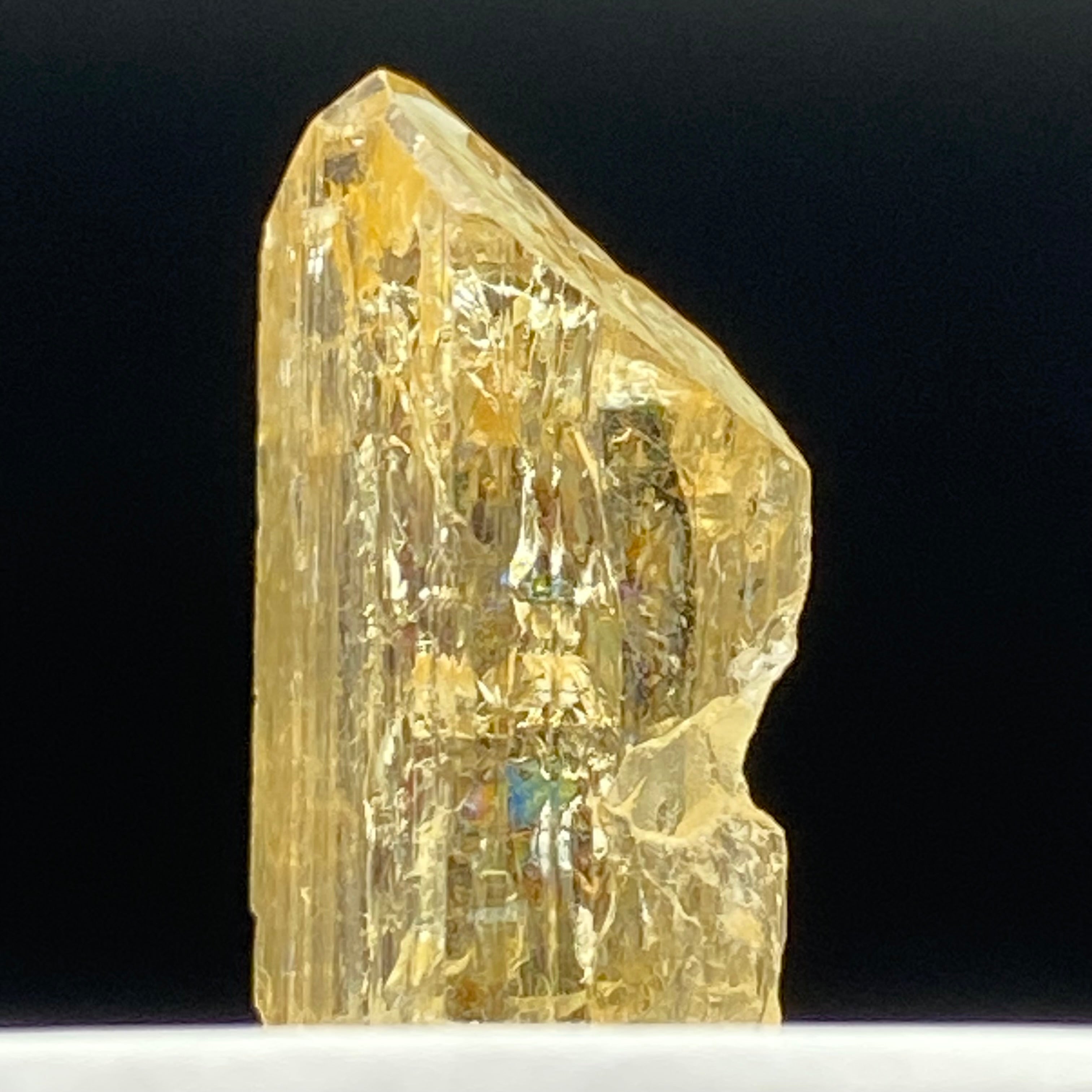 Imperial Topaz Natural Full Terminated Crystal - 163