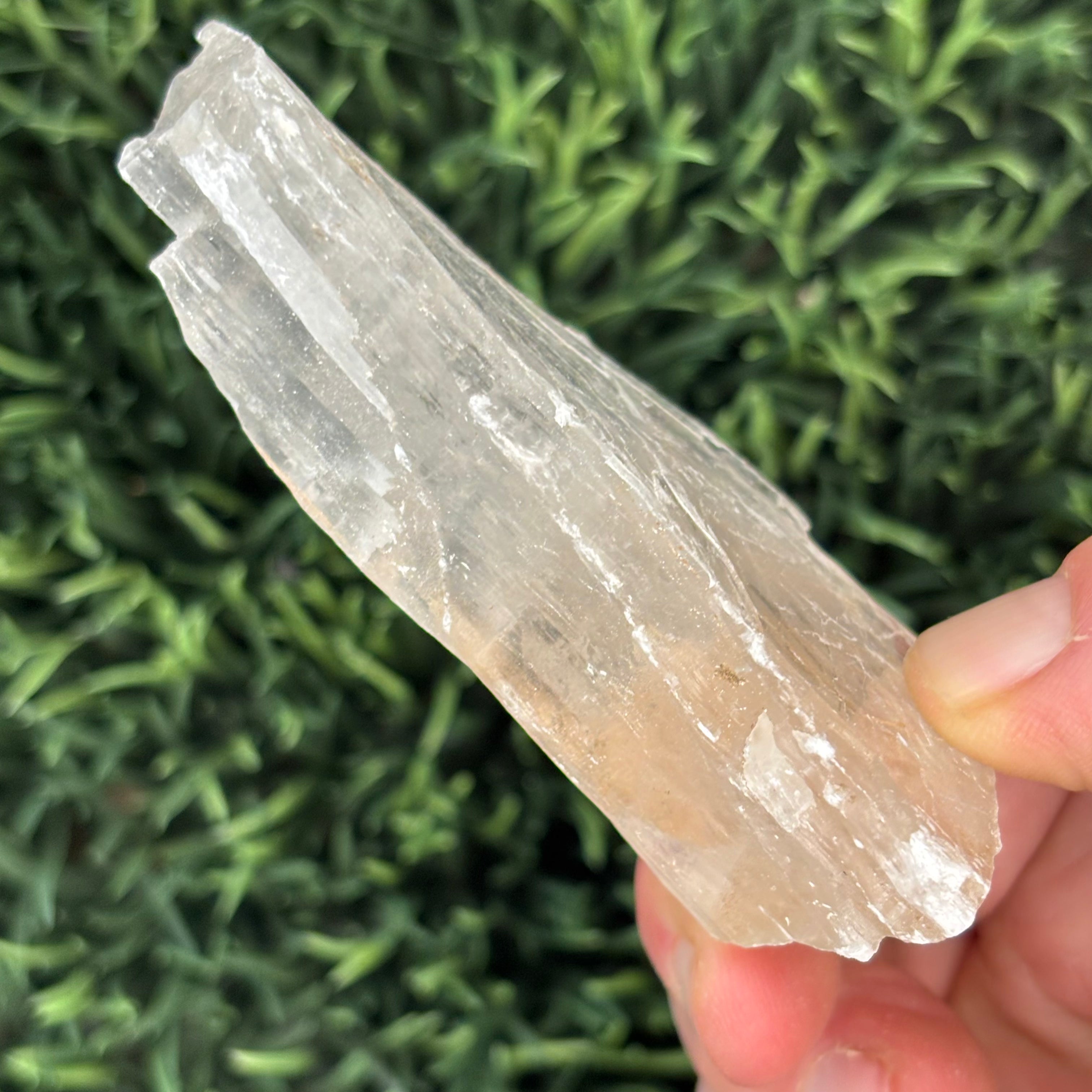Clear Selenite Natural Form - 006