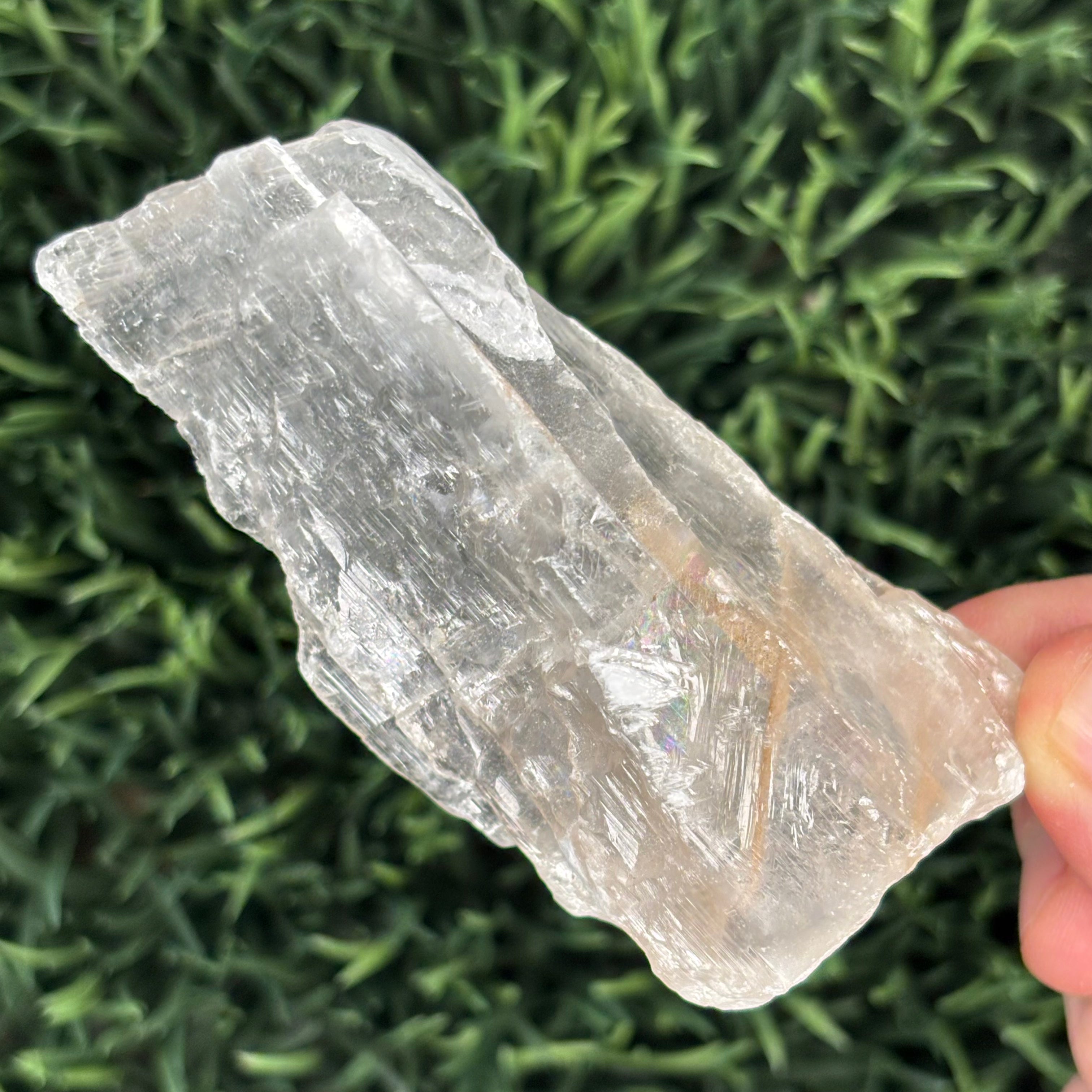 Clear Selenite Natural Form - 006