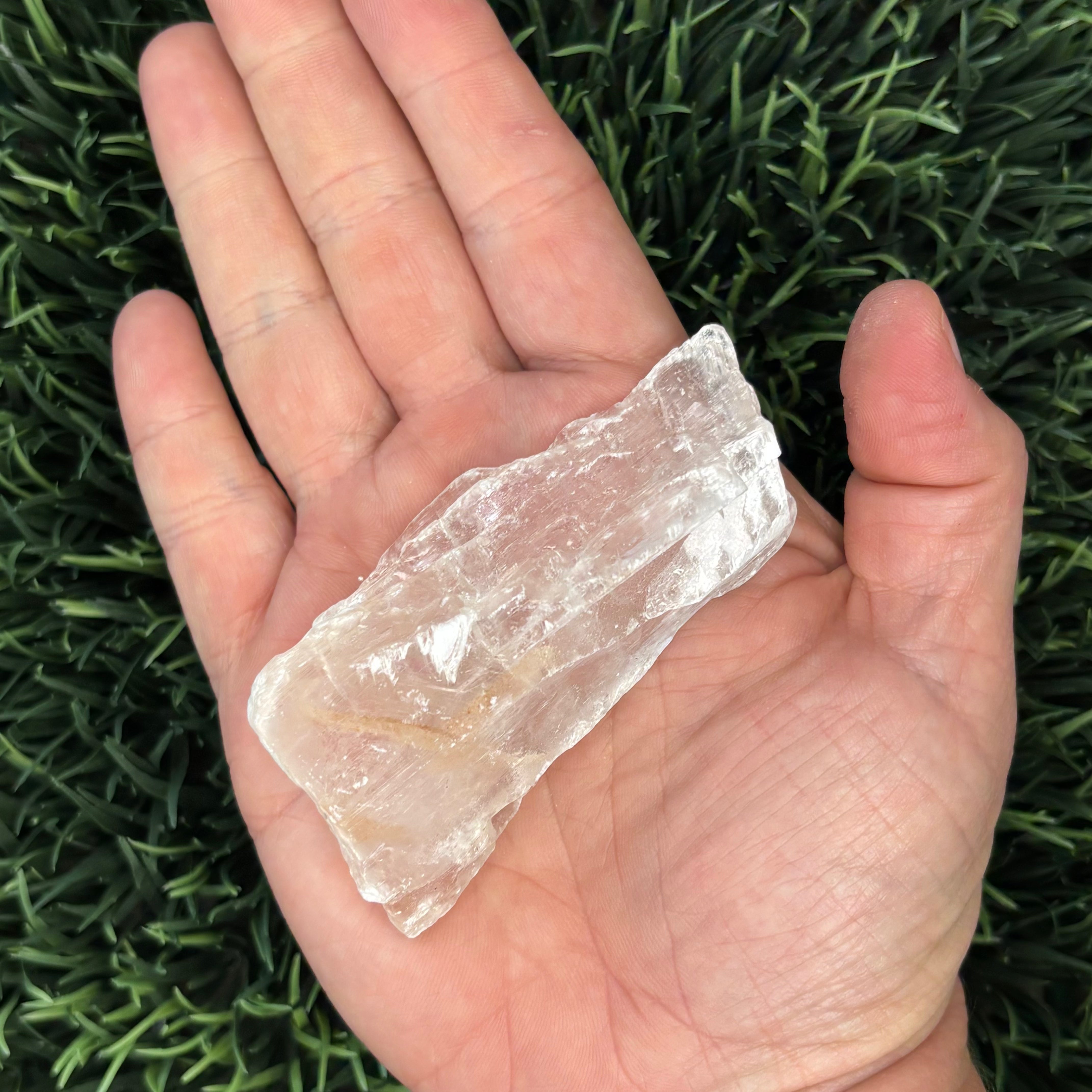 Clear Selenite Natural Form - 006