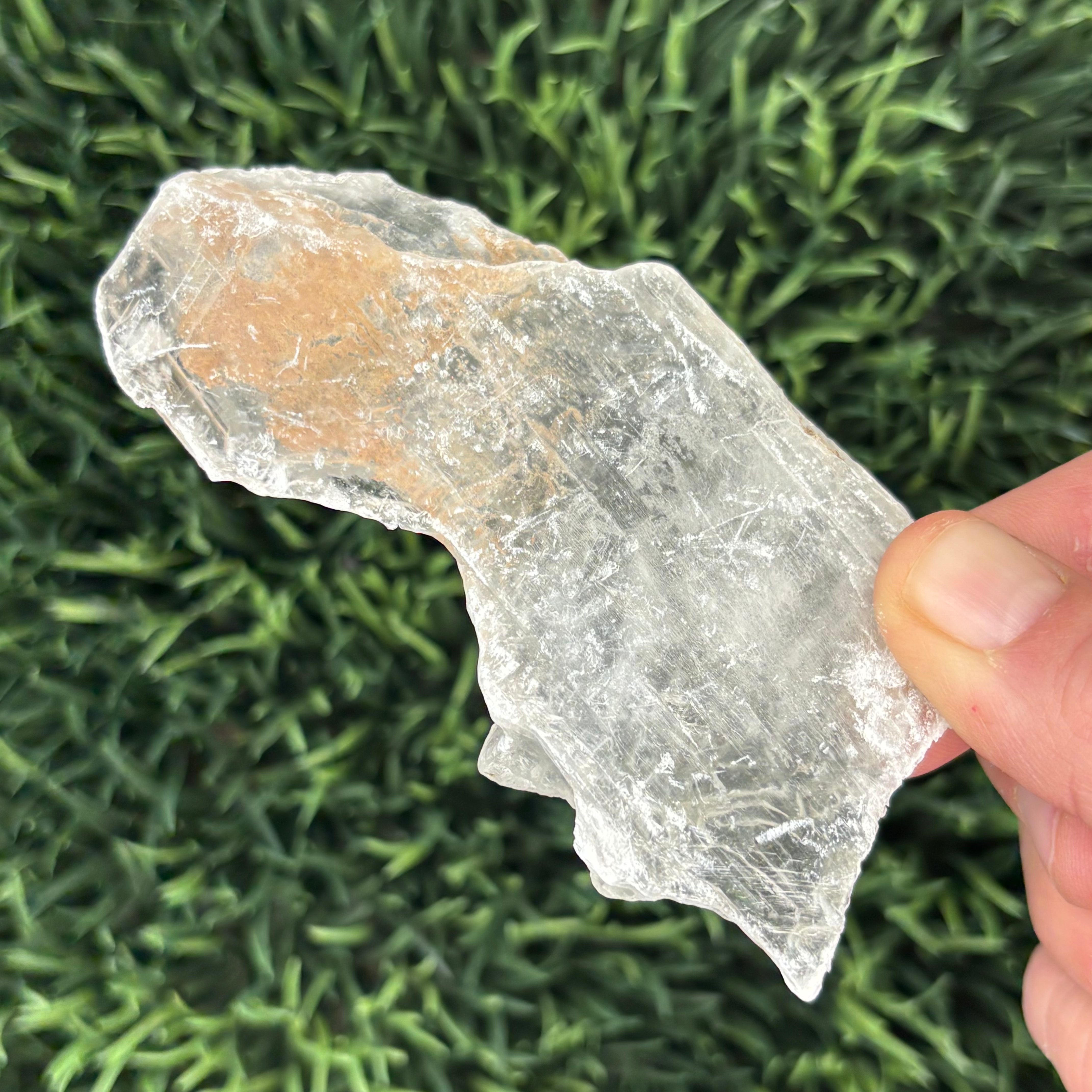 Clear Selenite Natural Form - 007