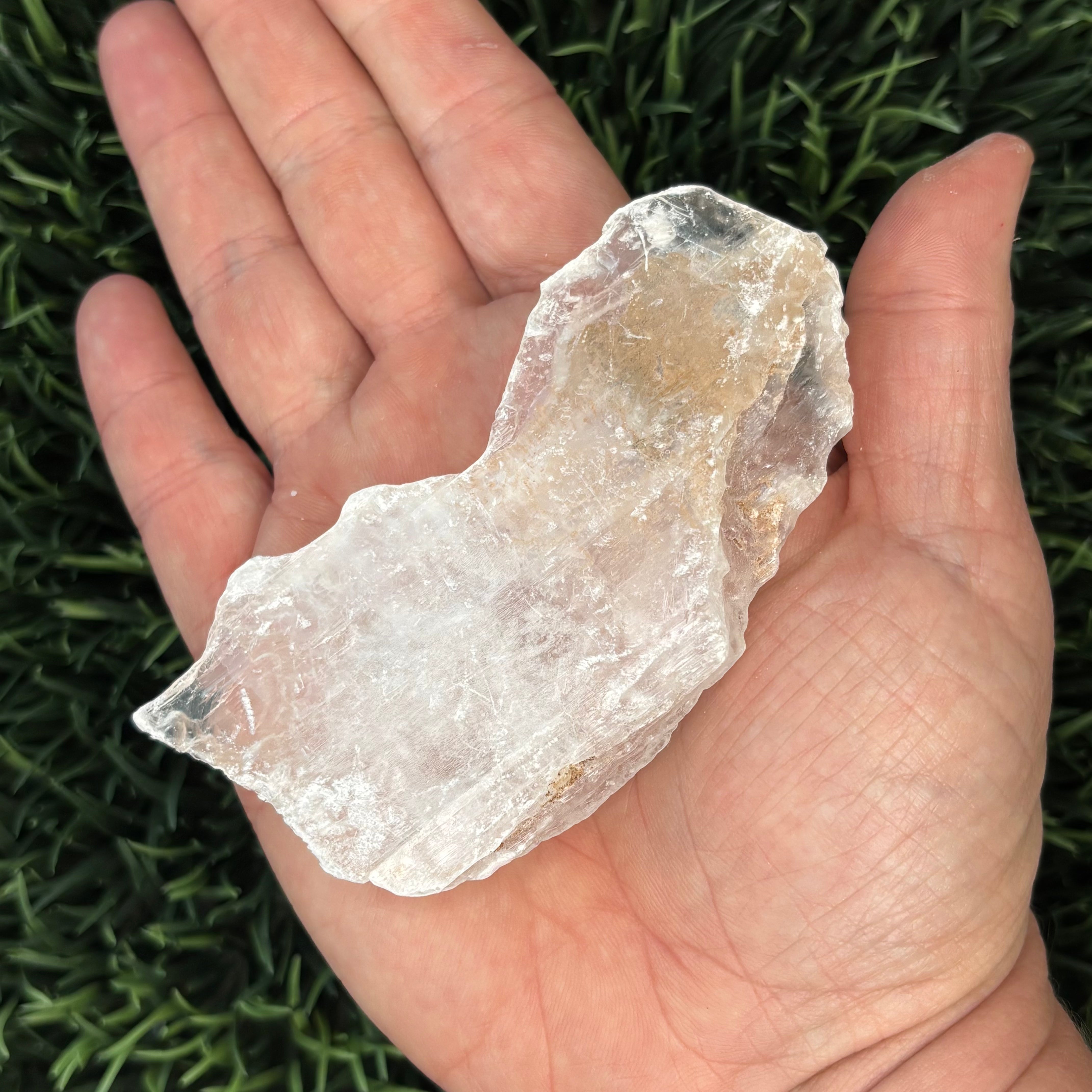 Clear Selenite Natural Form - 007