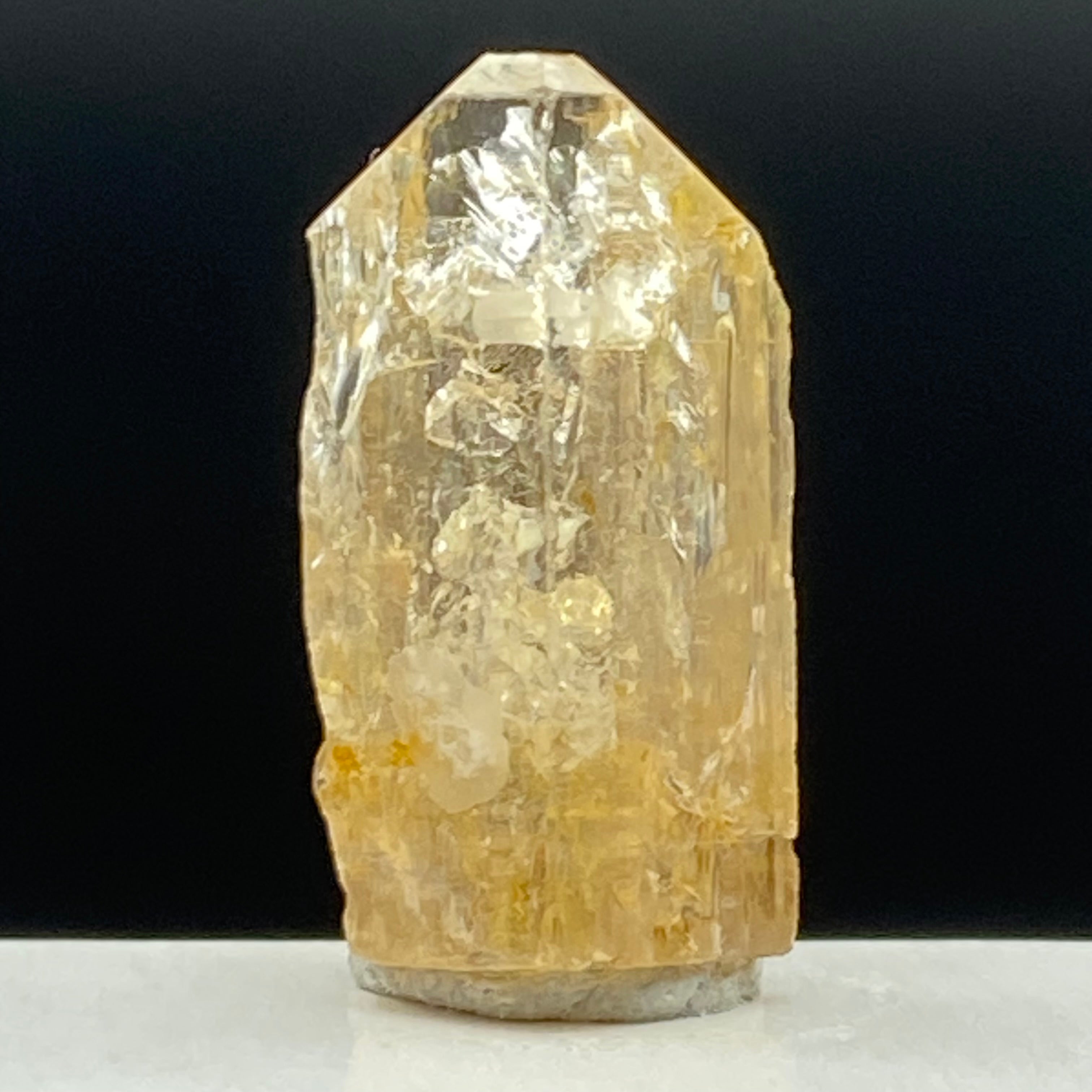 Imperial Topaz Natural Full Terminated Crystal - 167