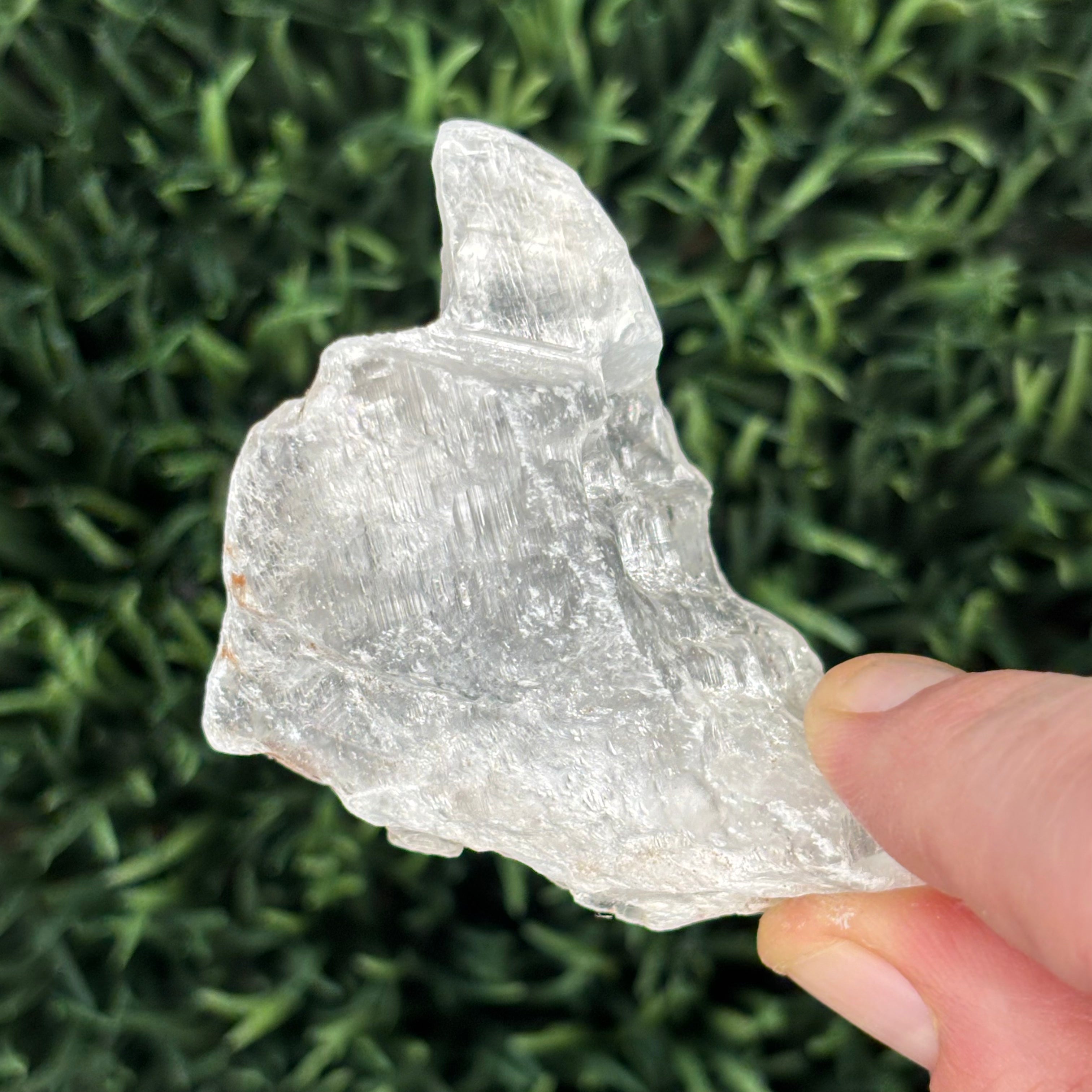 Clear Selenite Natural Form - 009