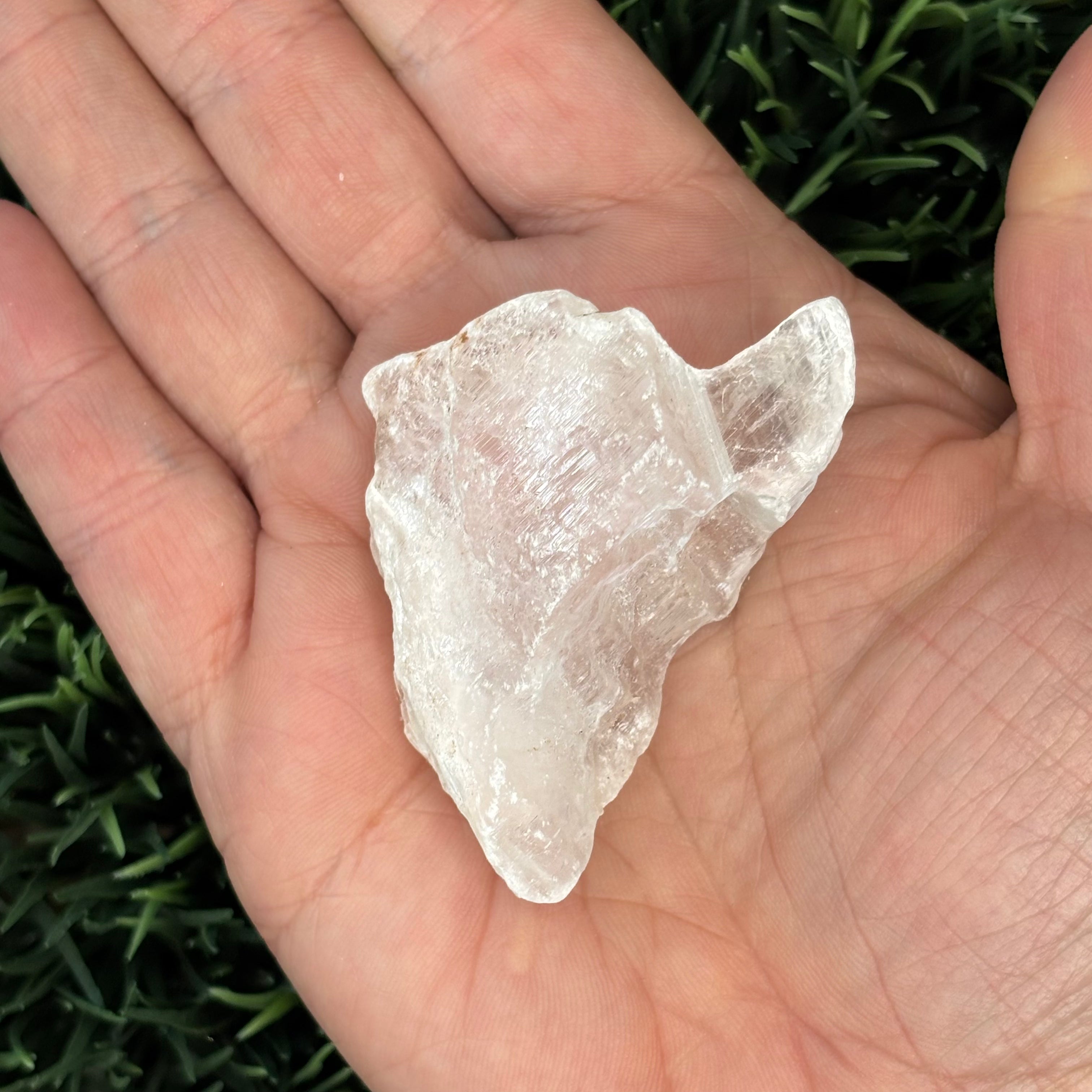 Clear Selenite Natural Form - 009
