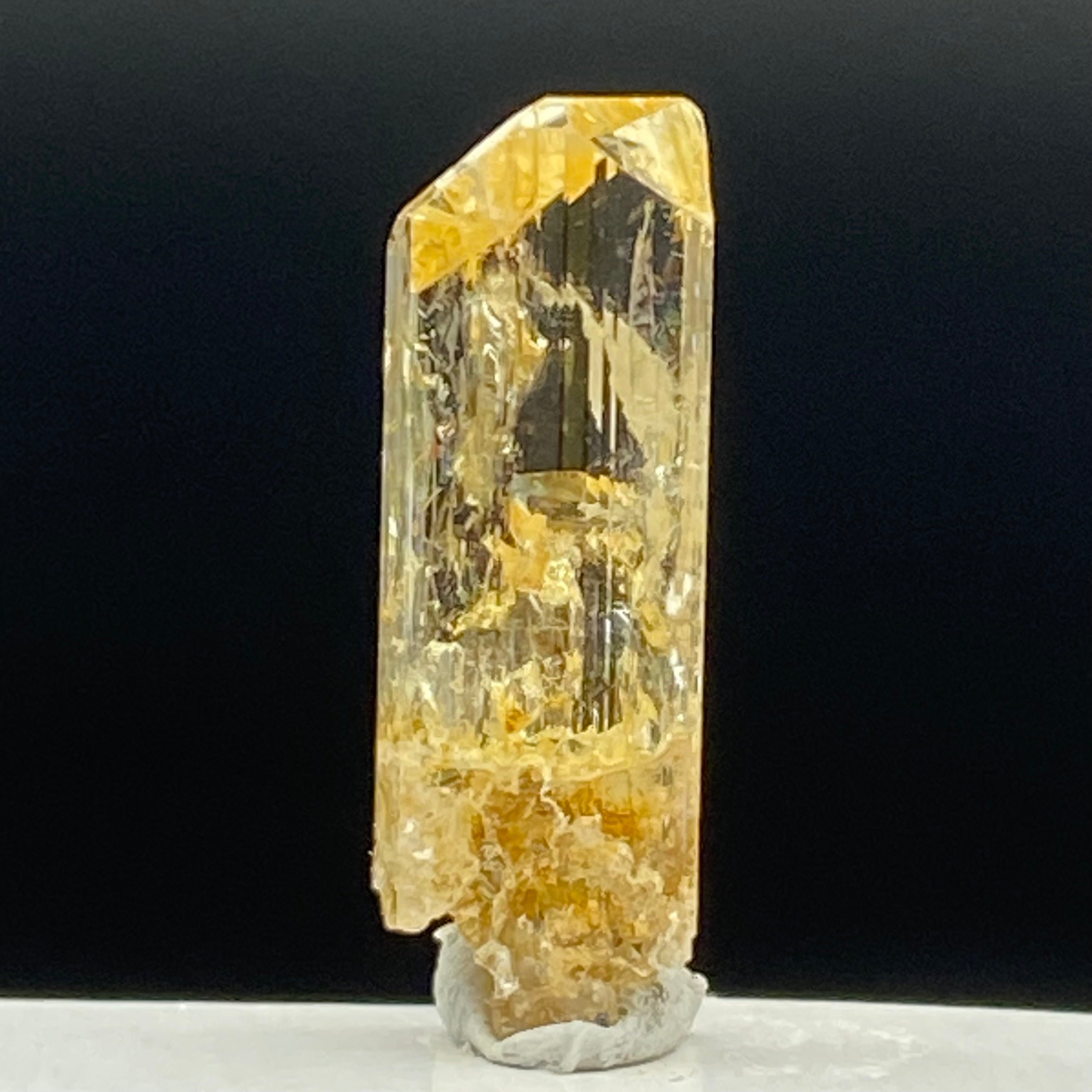 Imperial Topaz Natural Full Terminated Crystal - 169