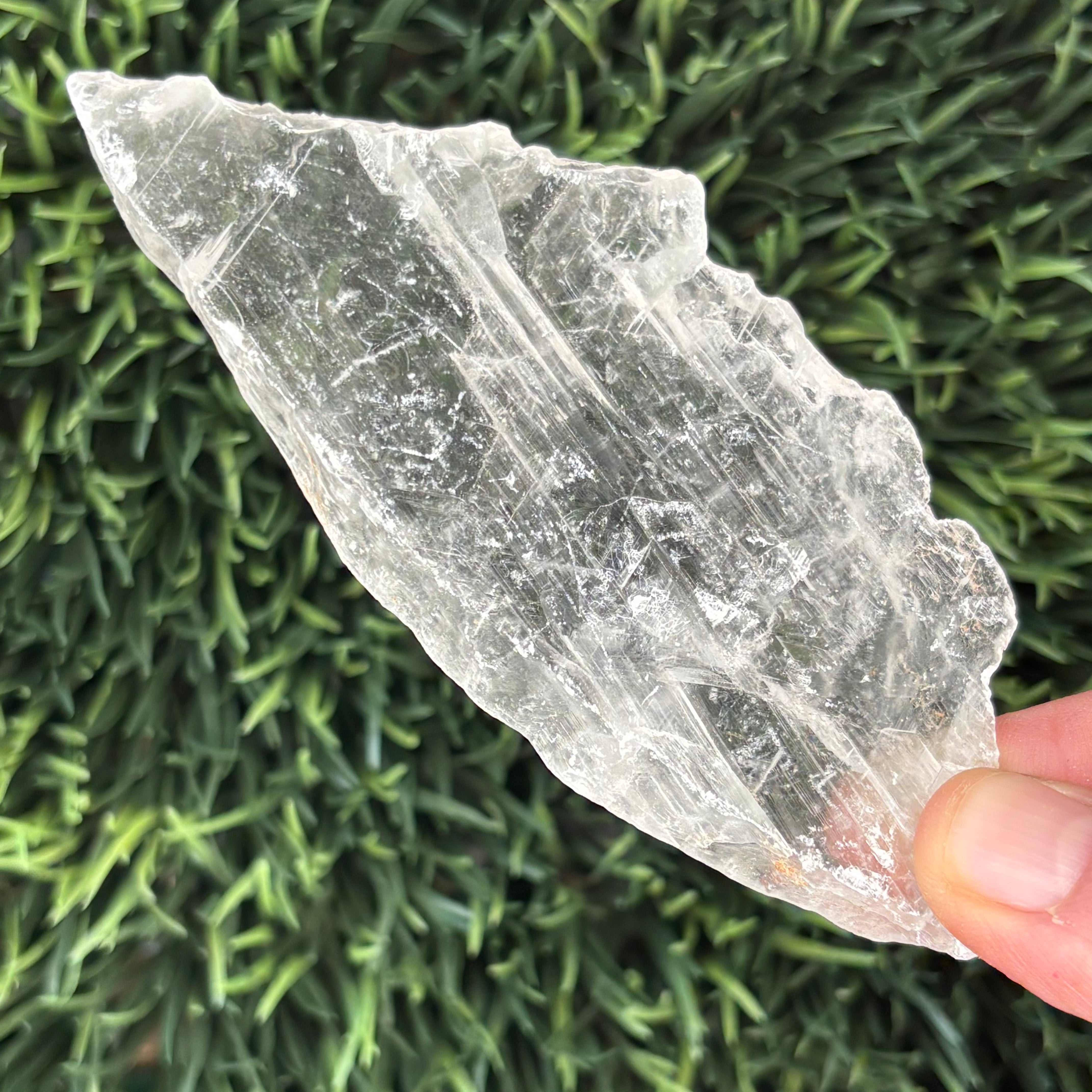 Clear Selenite Natural Form - 011