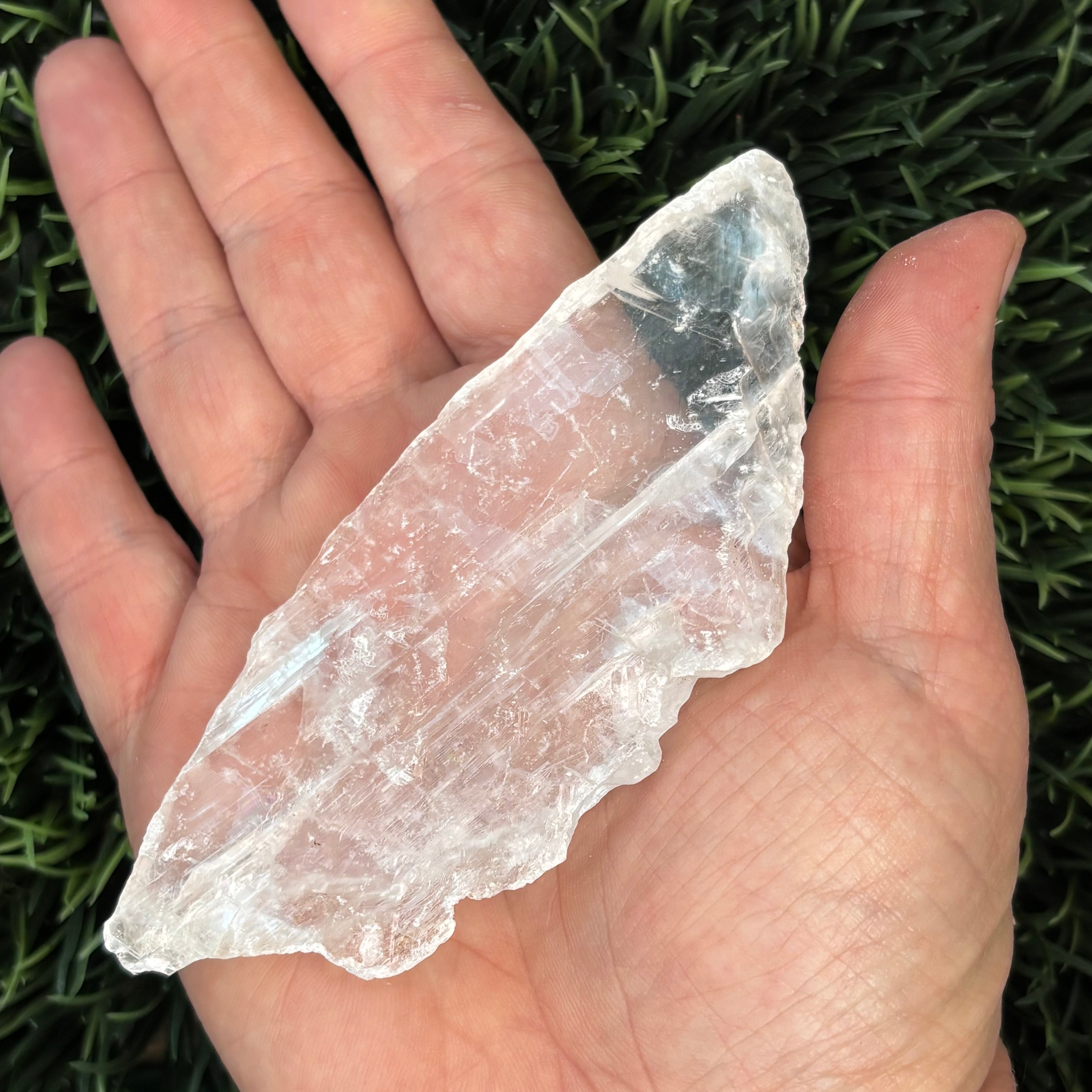 Clear Selenite Natural Form - 011