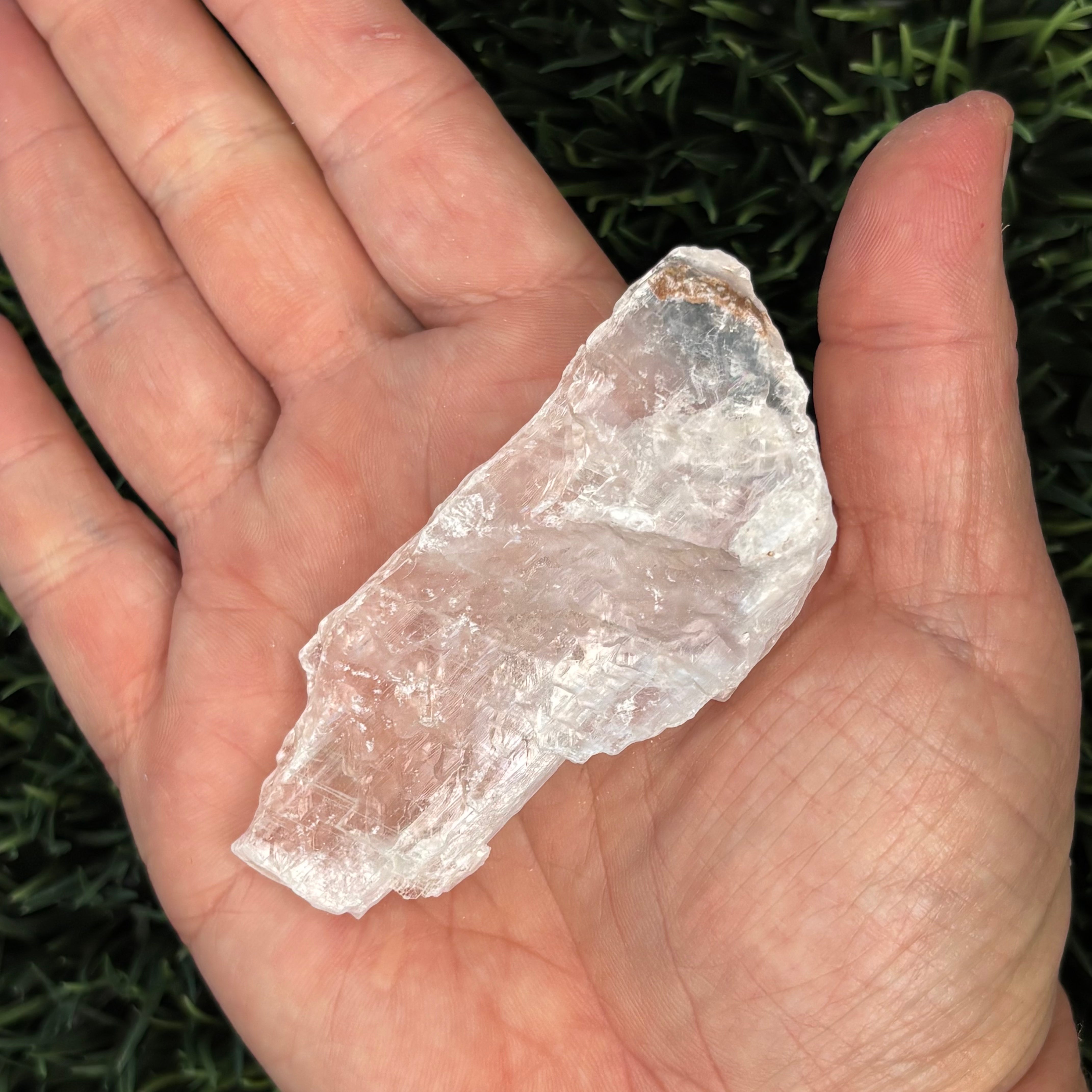 Clear Selenite Natural Form - 012