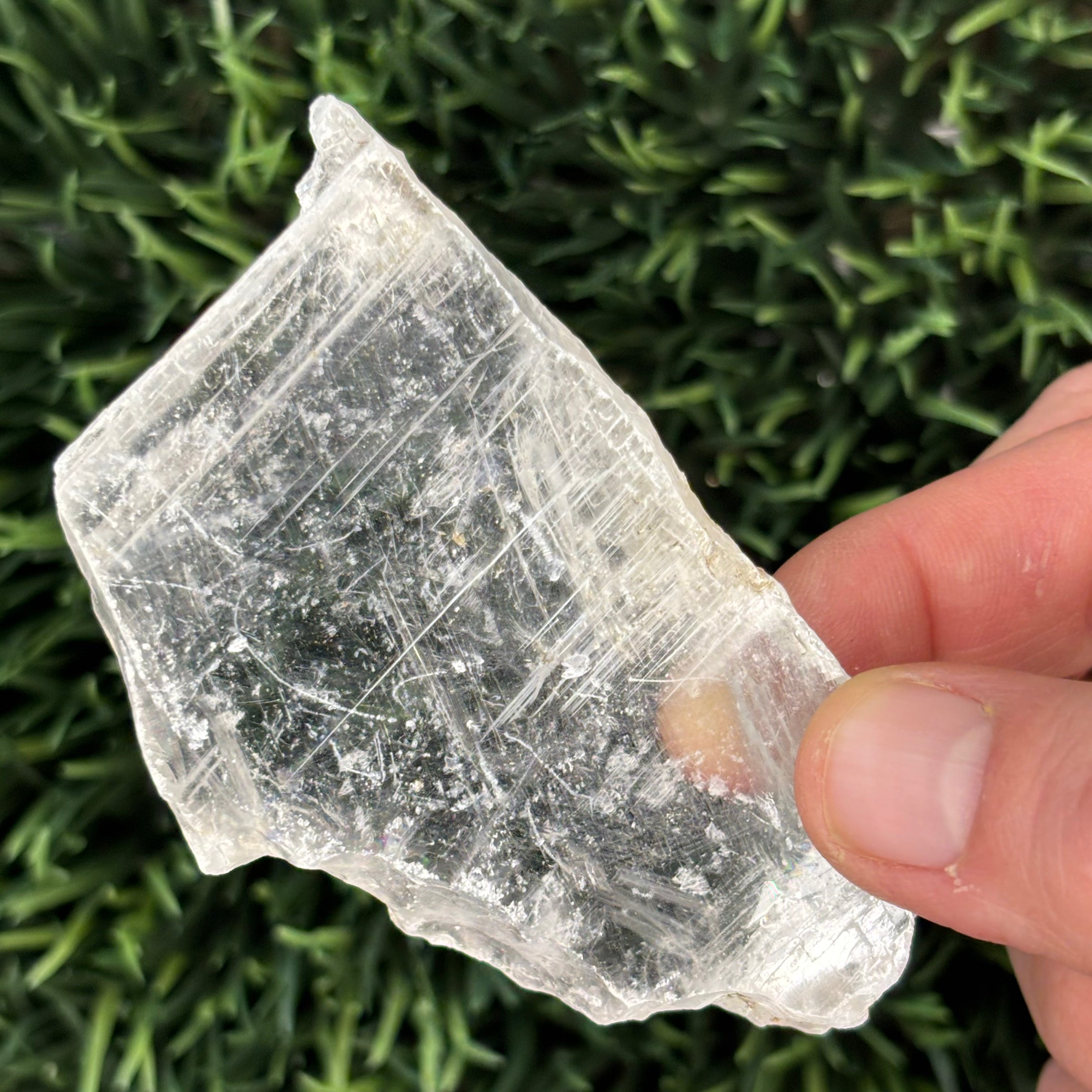 Clear Selenite Natural Form - 014