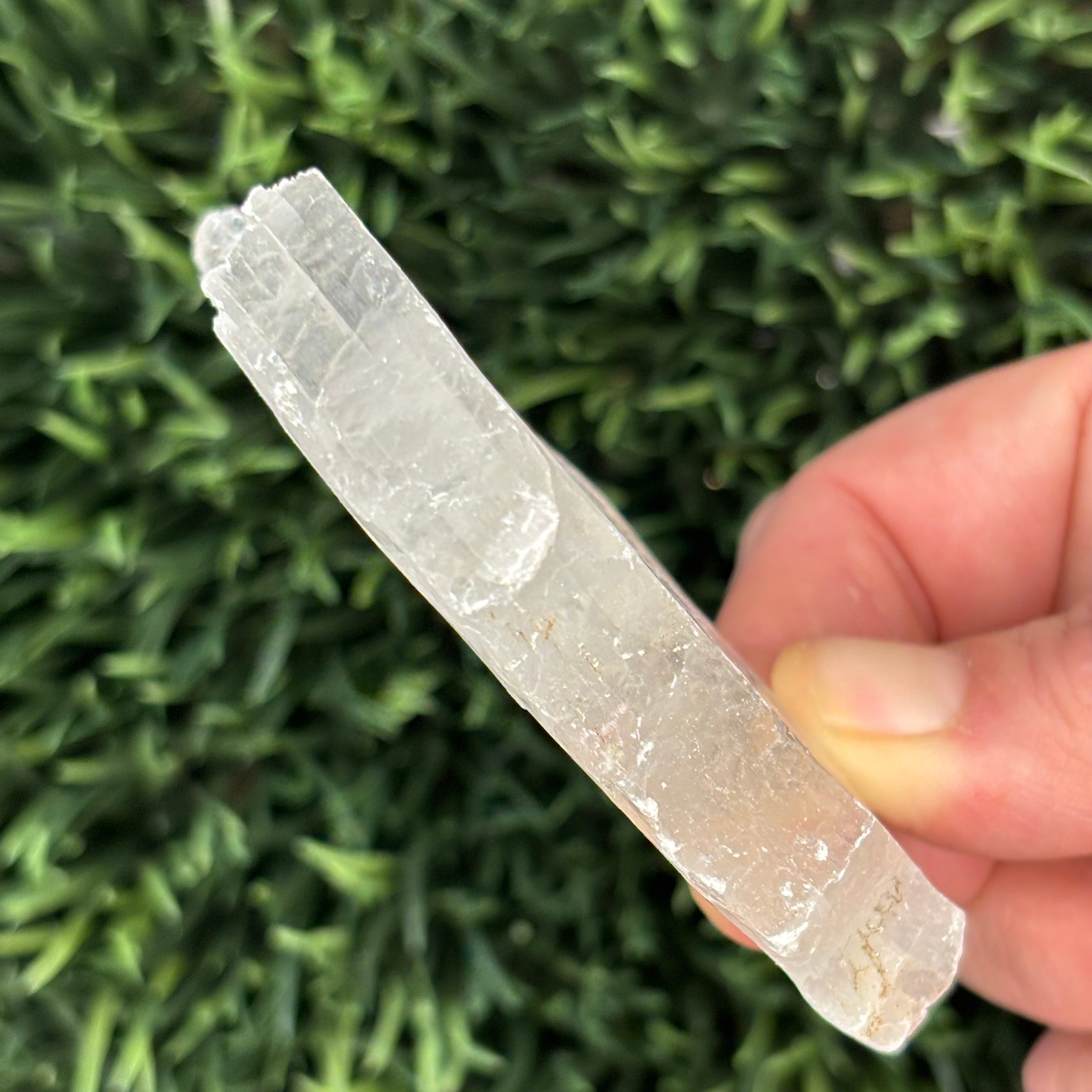 Clear Selenite Natural Form - 014