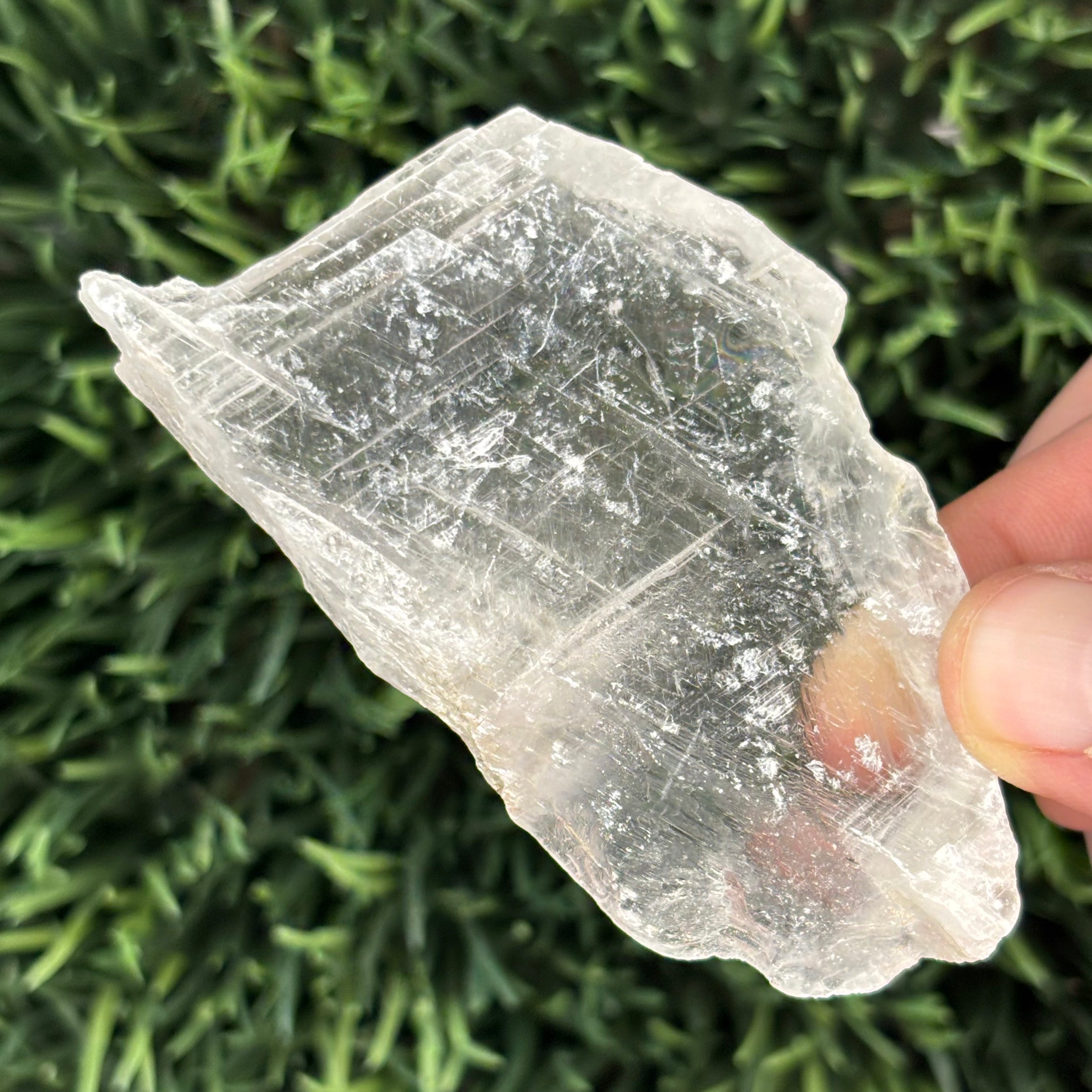 Clear Selenite Natural Form - 014