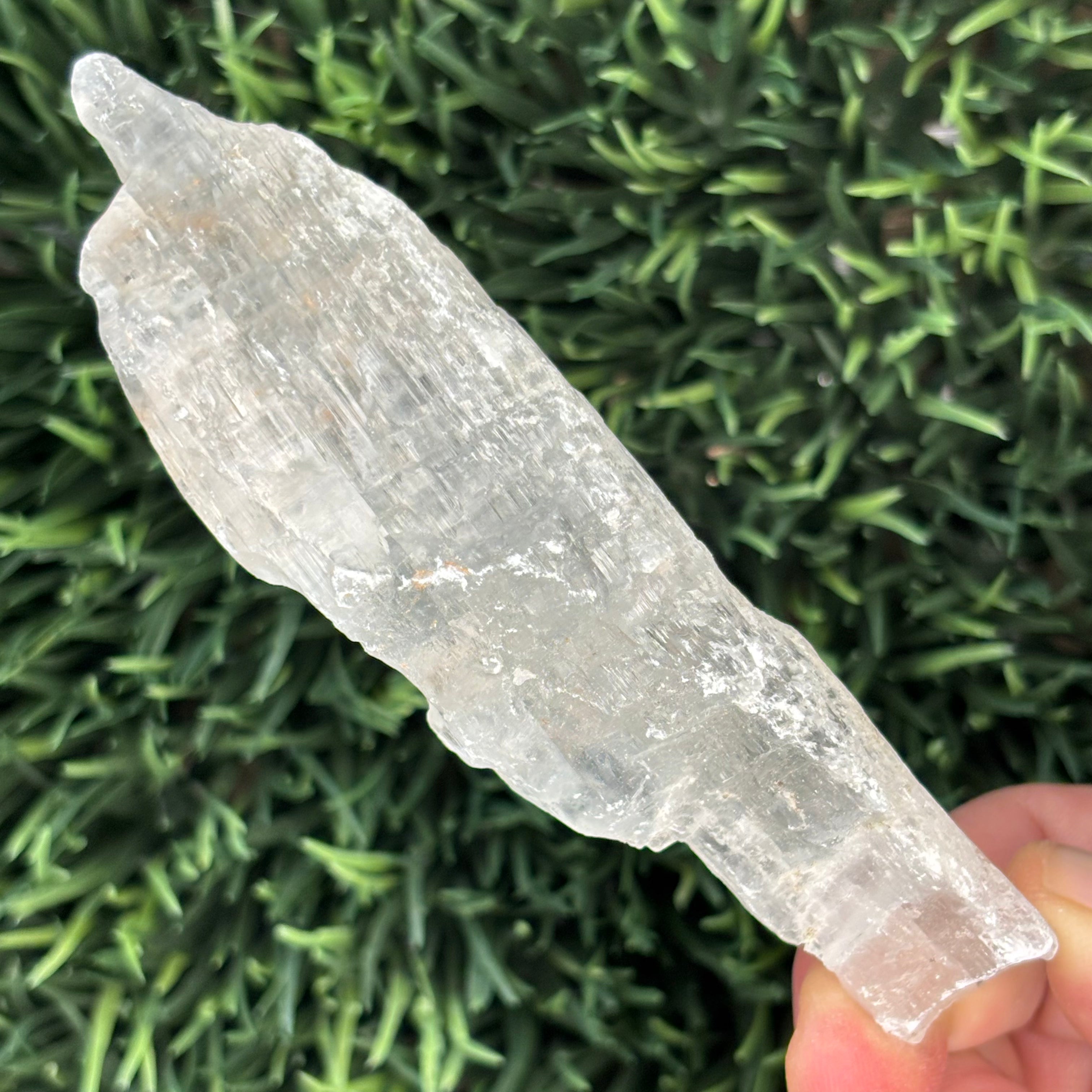 Clear Selenite Natural Form - 015