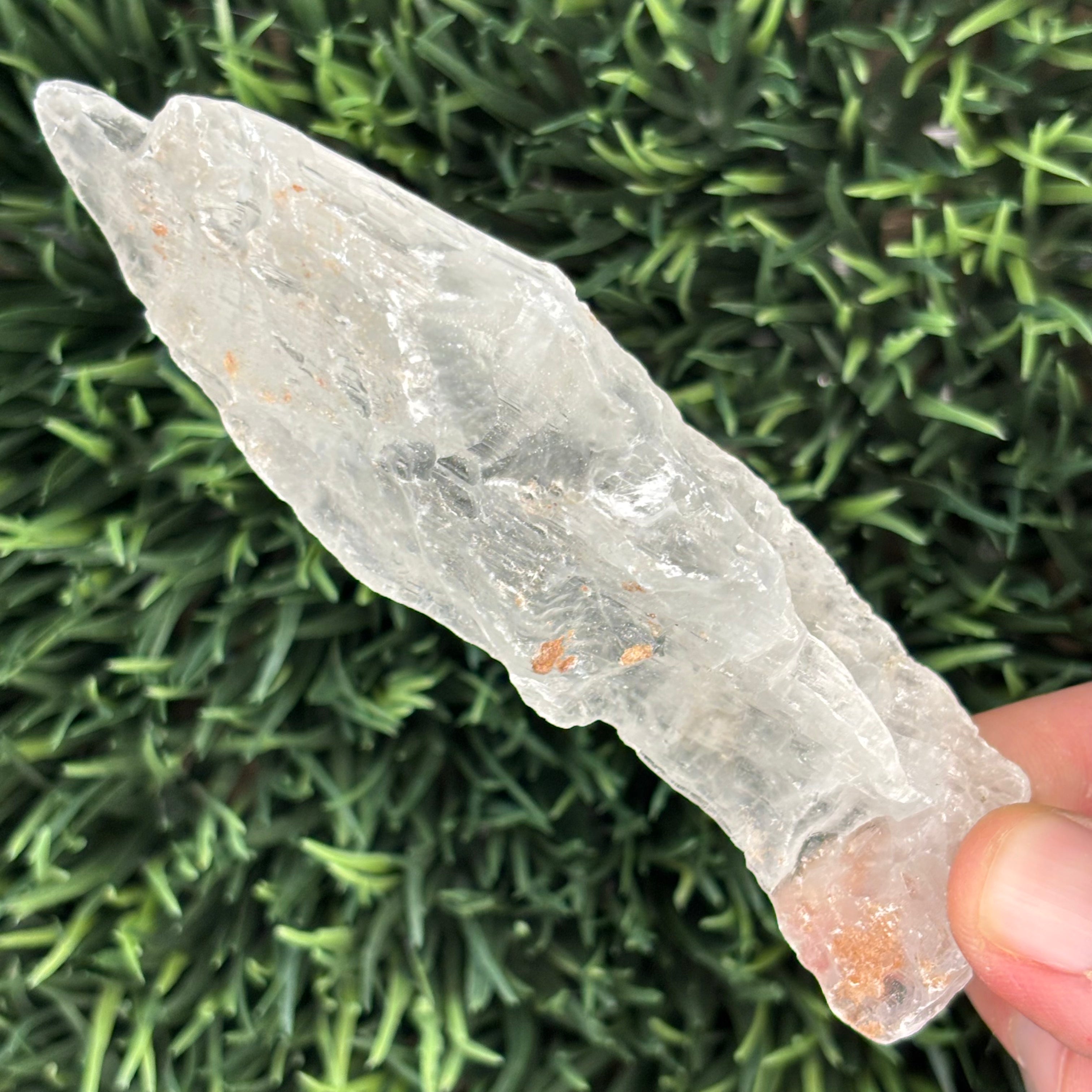 Clear Selenite Natural Form - 015