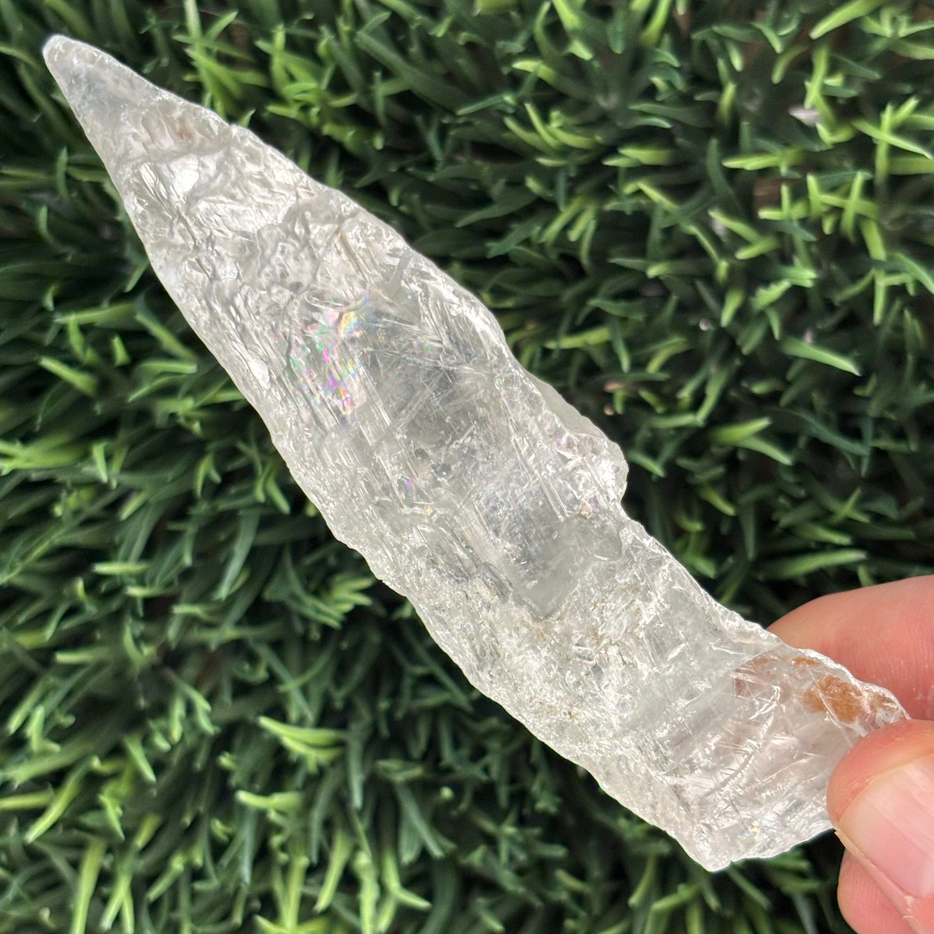 Clear Selenite Natural Form - 015