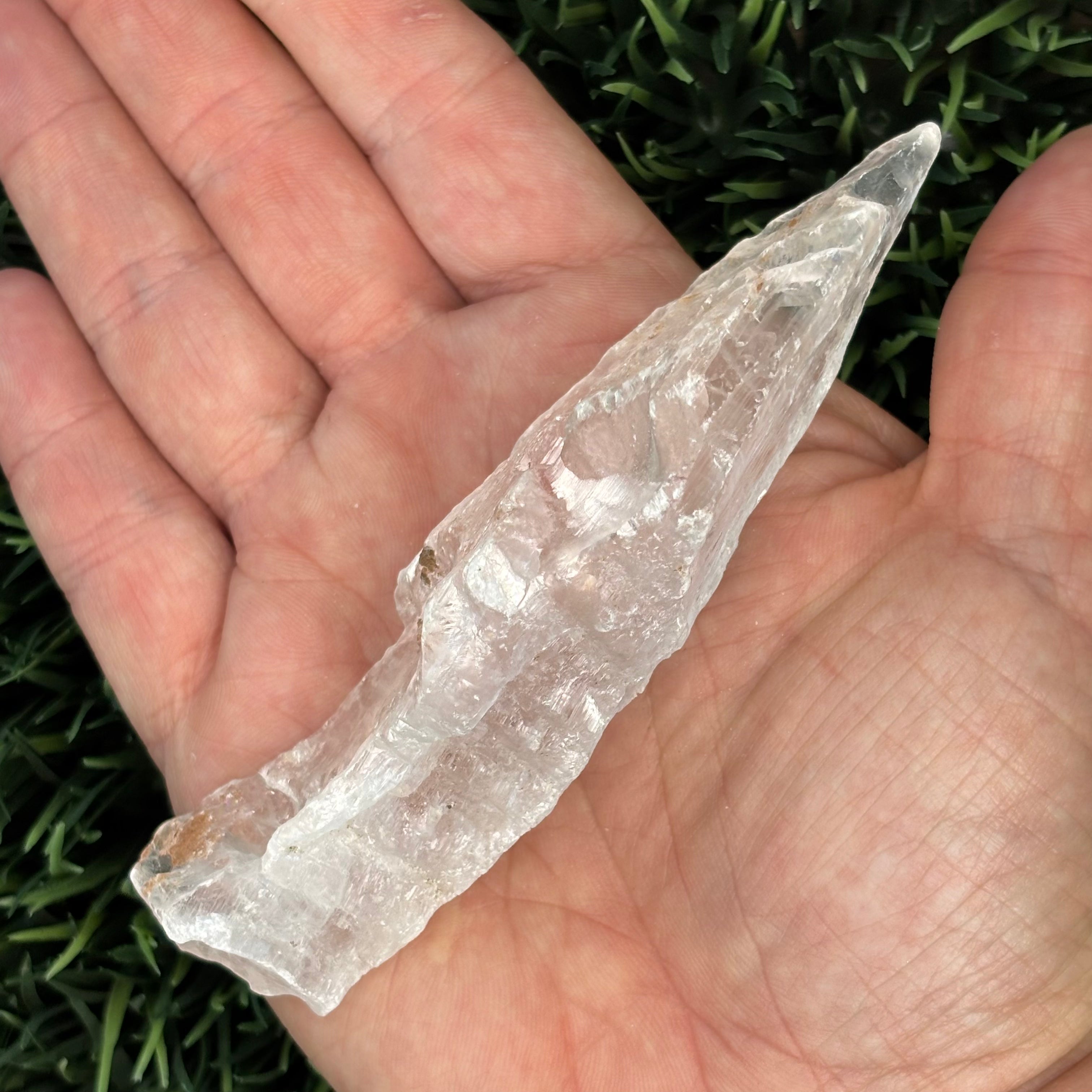 Clear Selenite Natural Form - 015