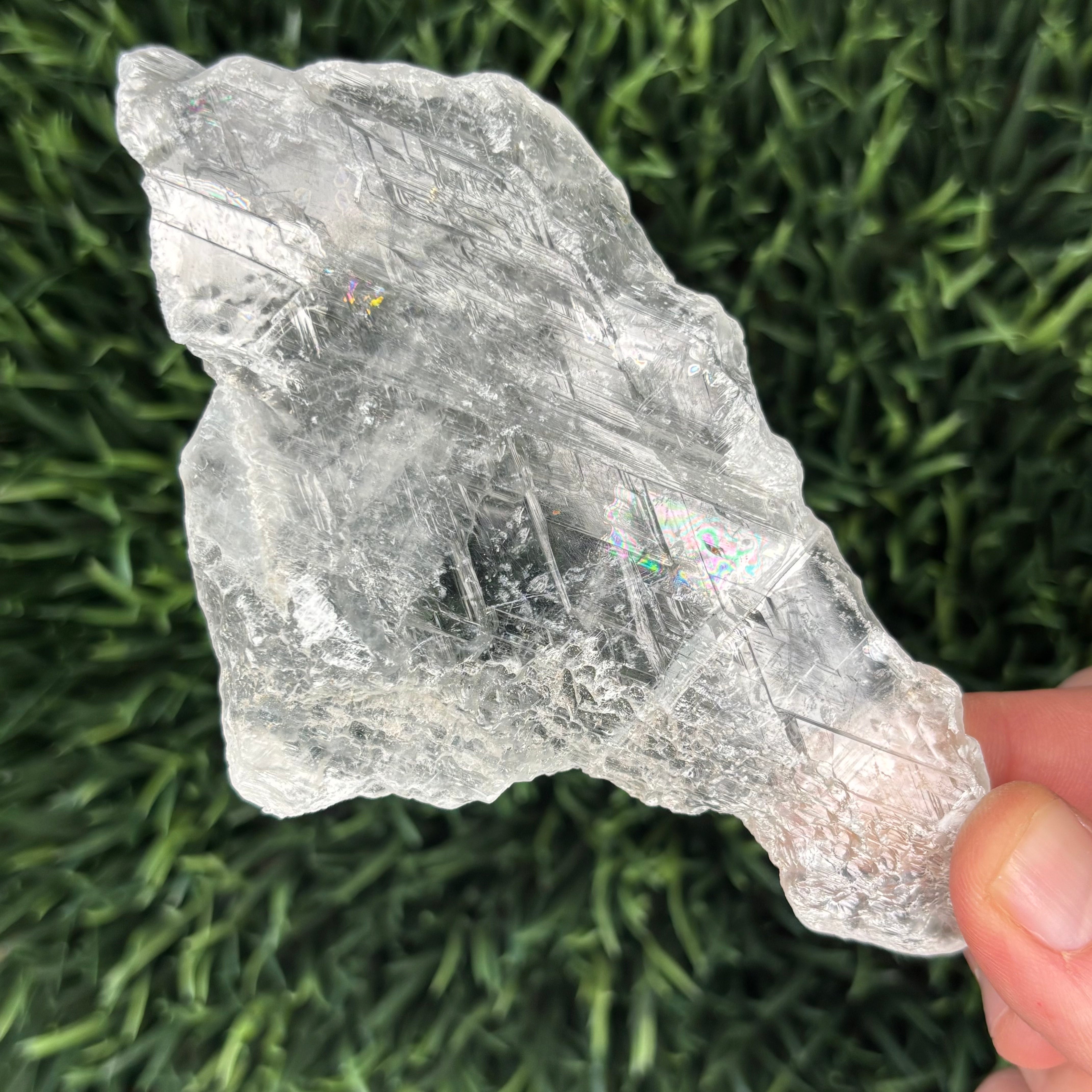 Clear Selenite Natural Form - 017