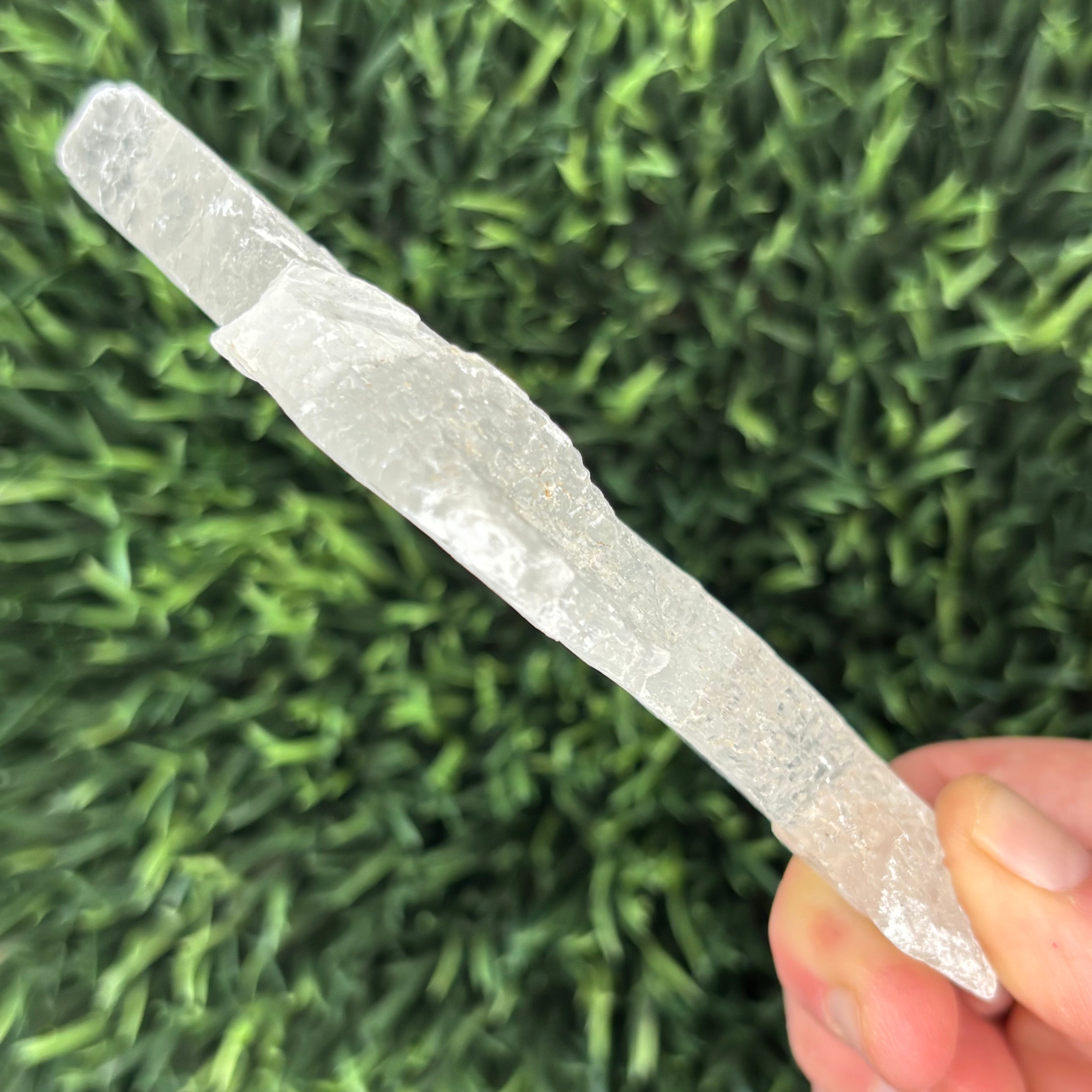 Clear Selenite Natural Form - 017