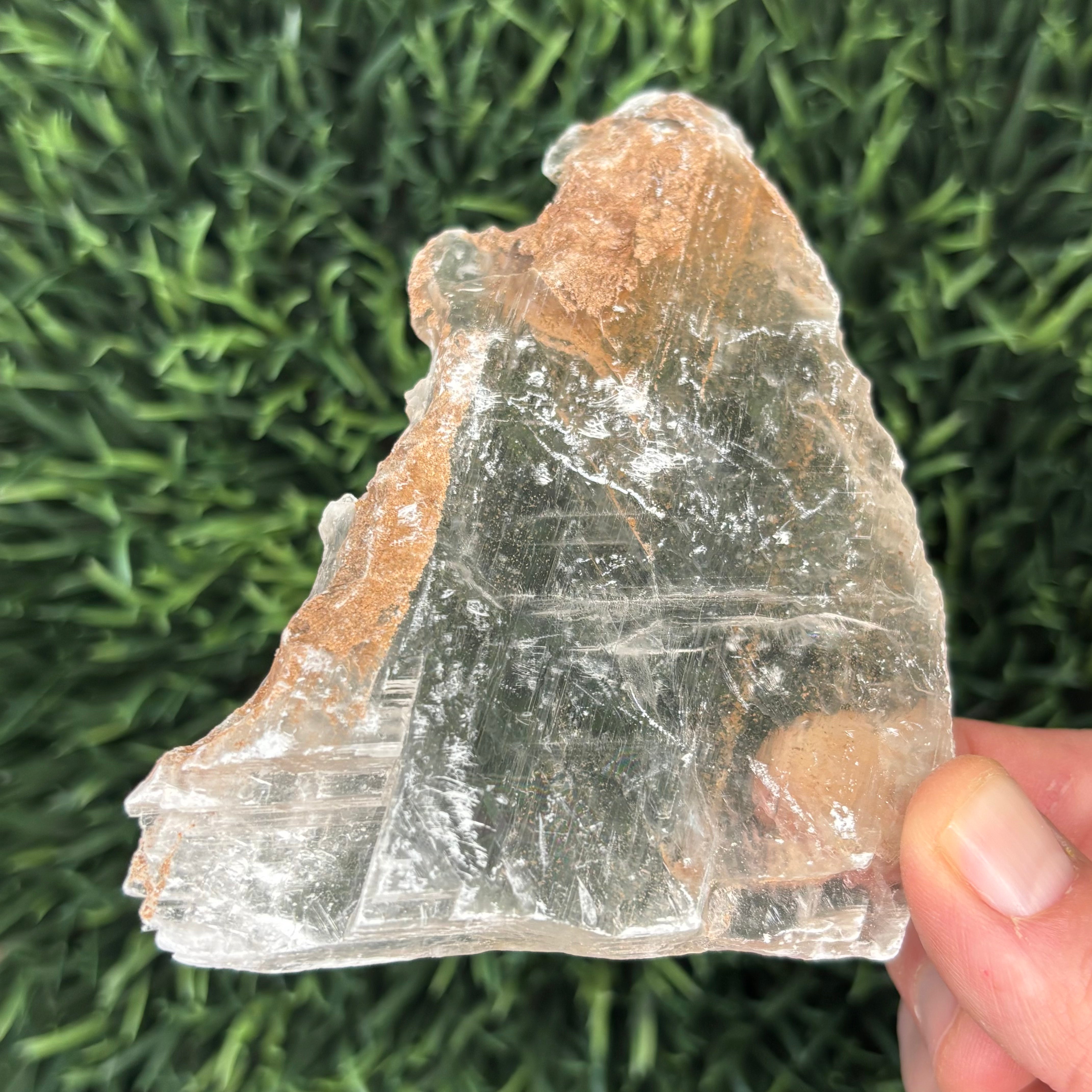 Clear Selenite Natural Form - 018