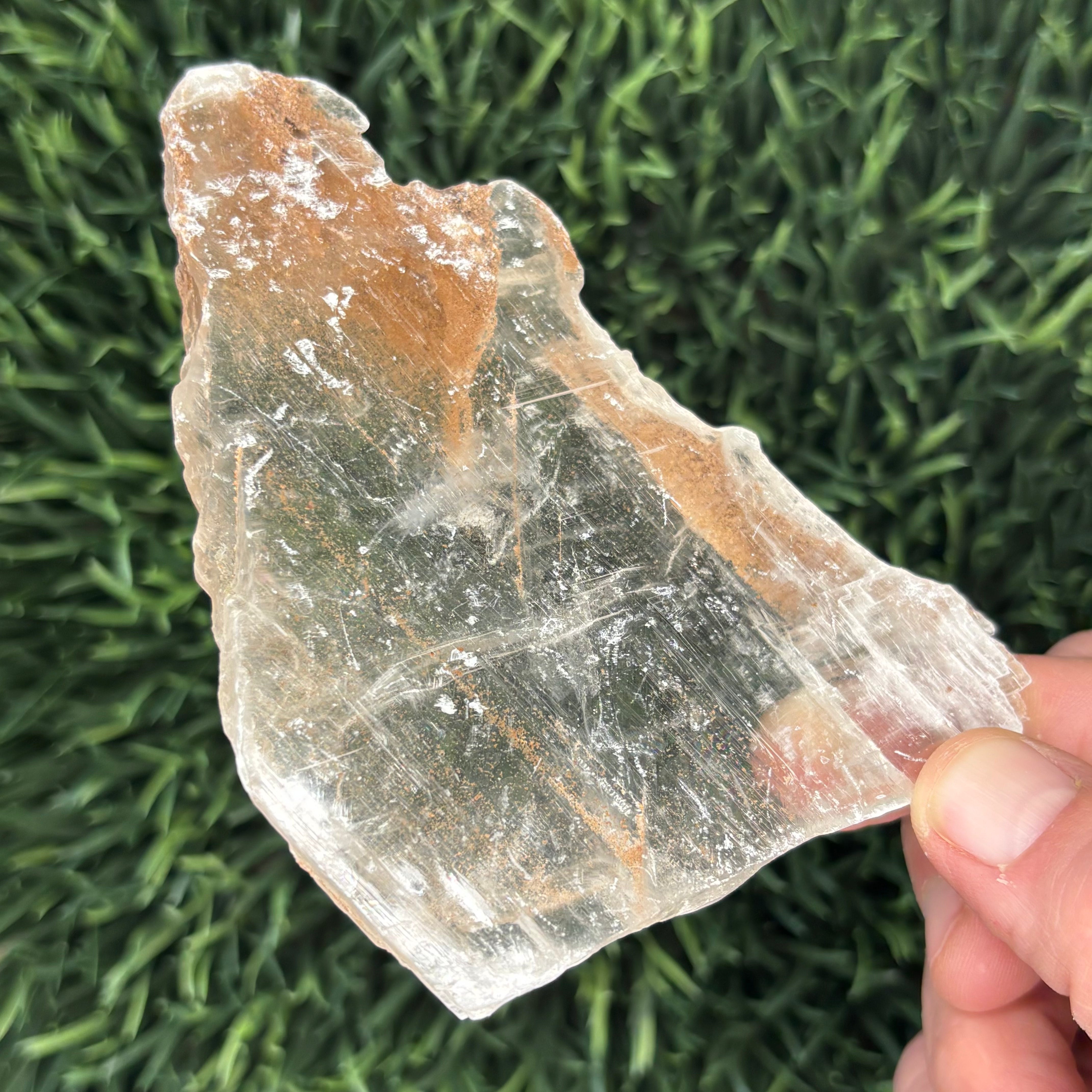 Clear Selenite Natural Form - 018