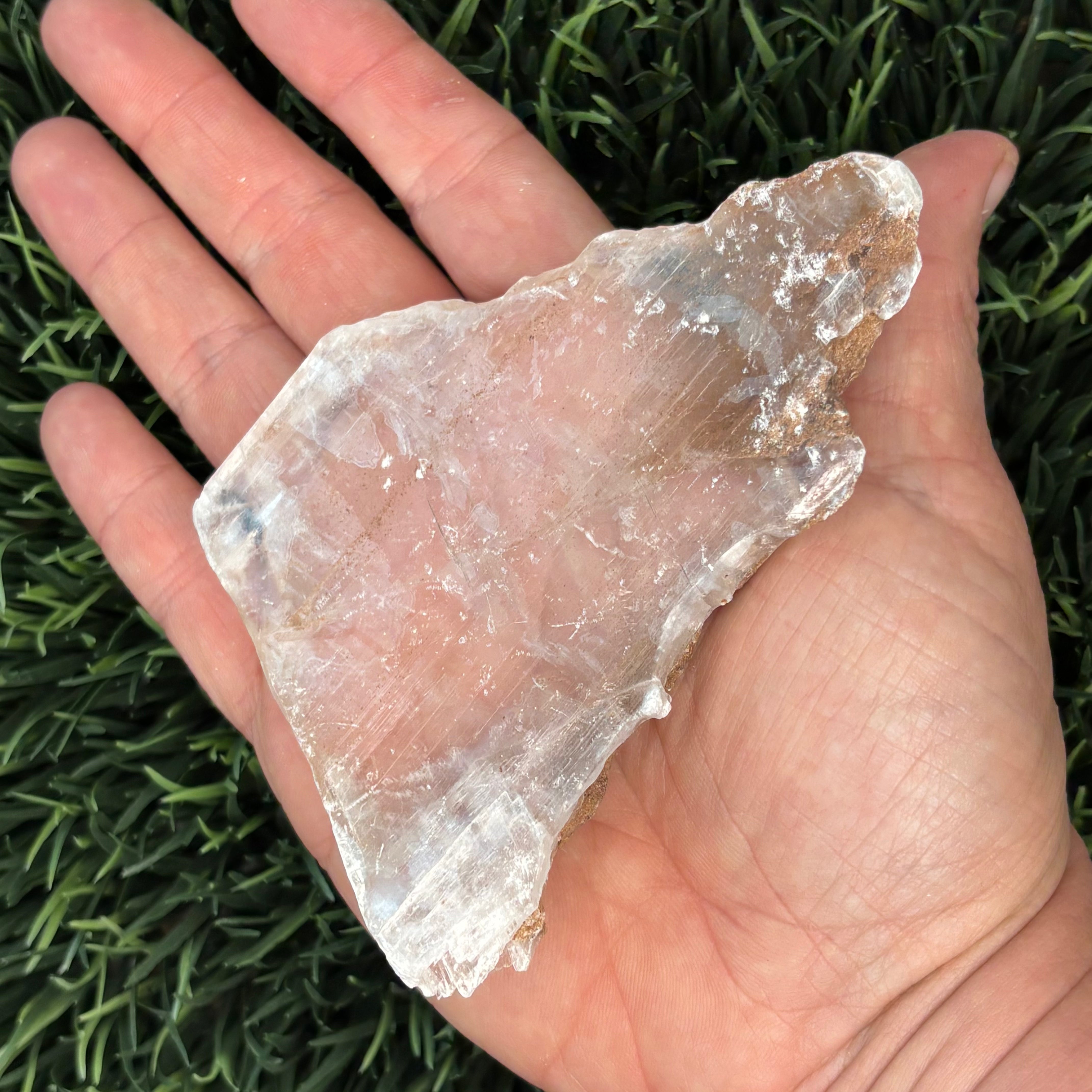 Clear Selenite Natural Form - 018