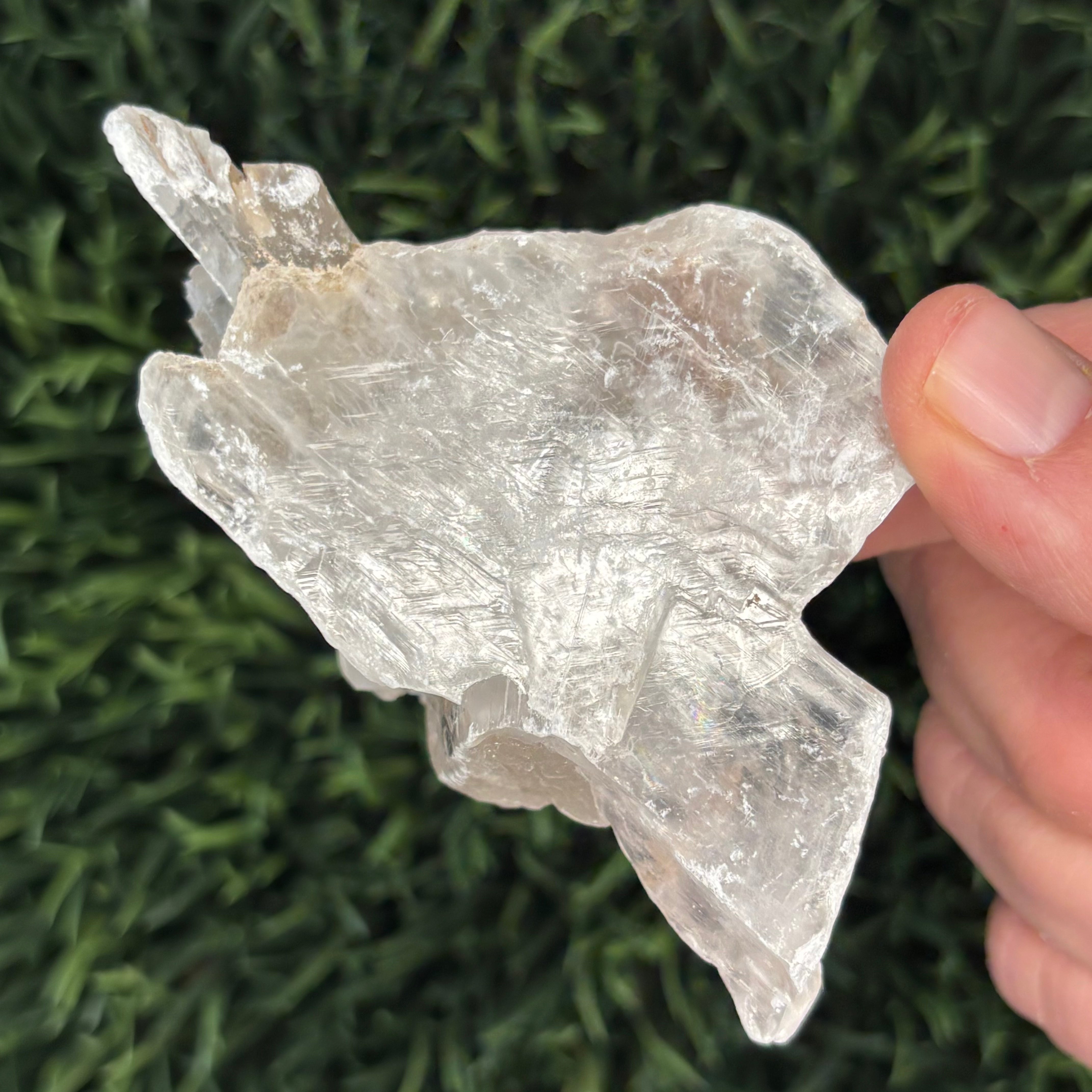 Clear Selenite Natural Form - 019