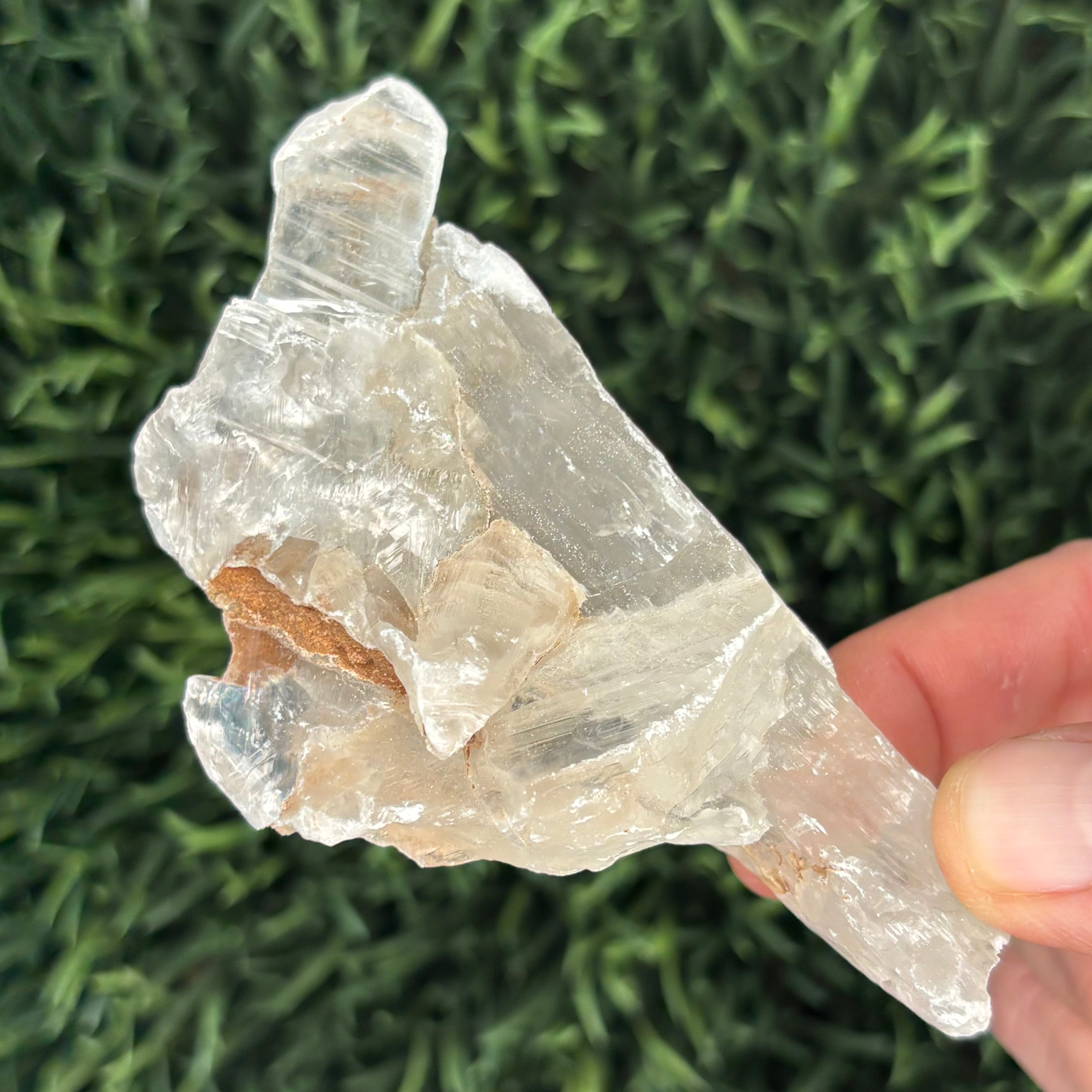 Clear Selenite Natural Form - 019