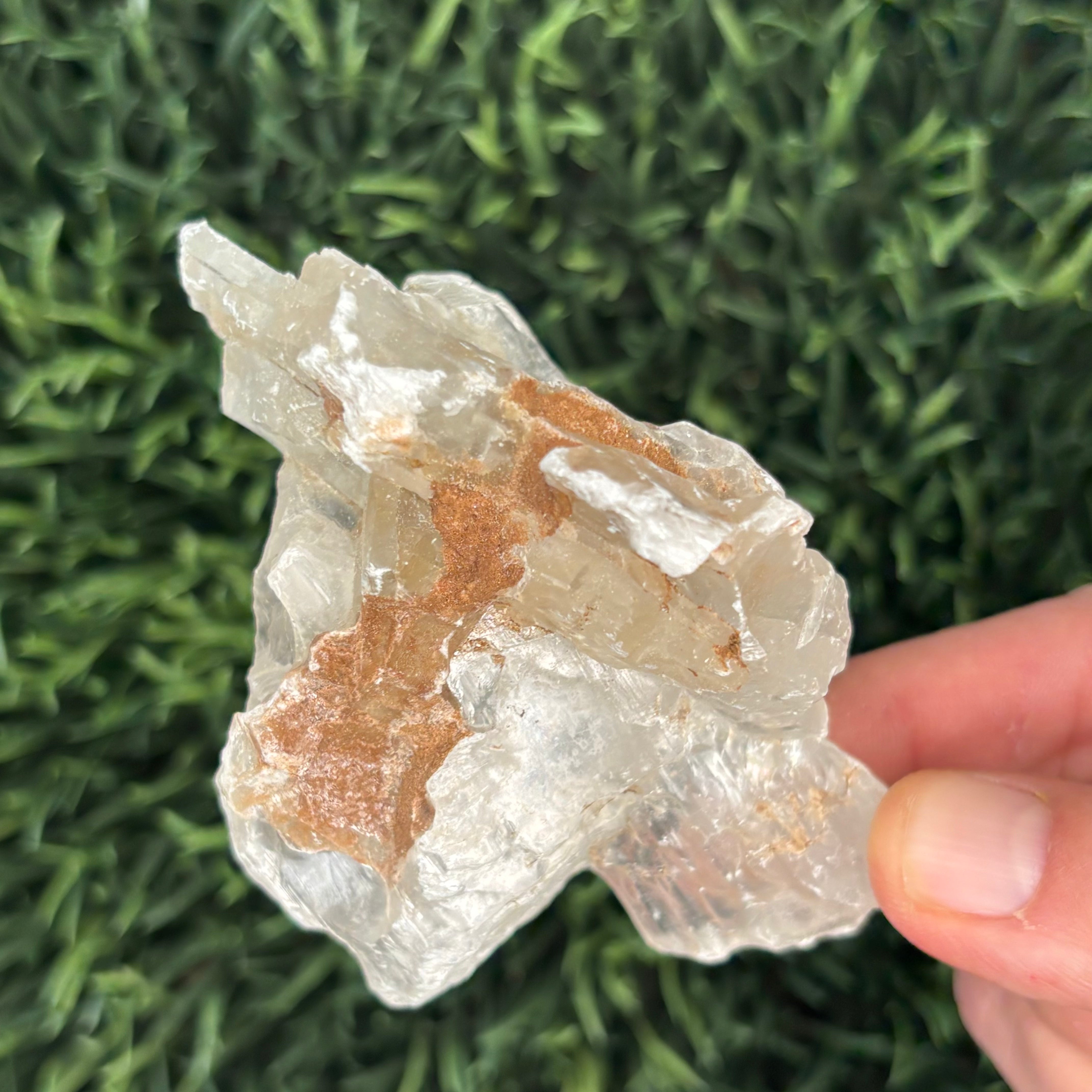 Clear Selenite Natural Form - 019