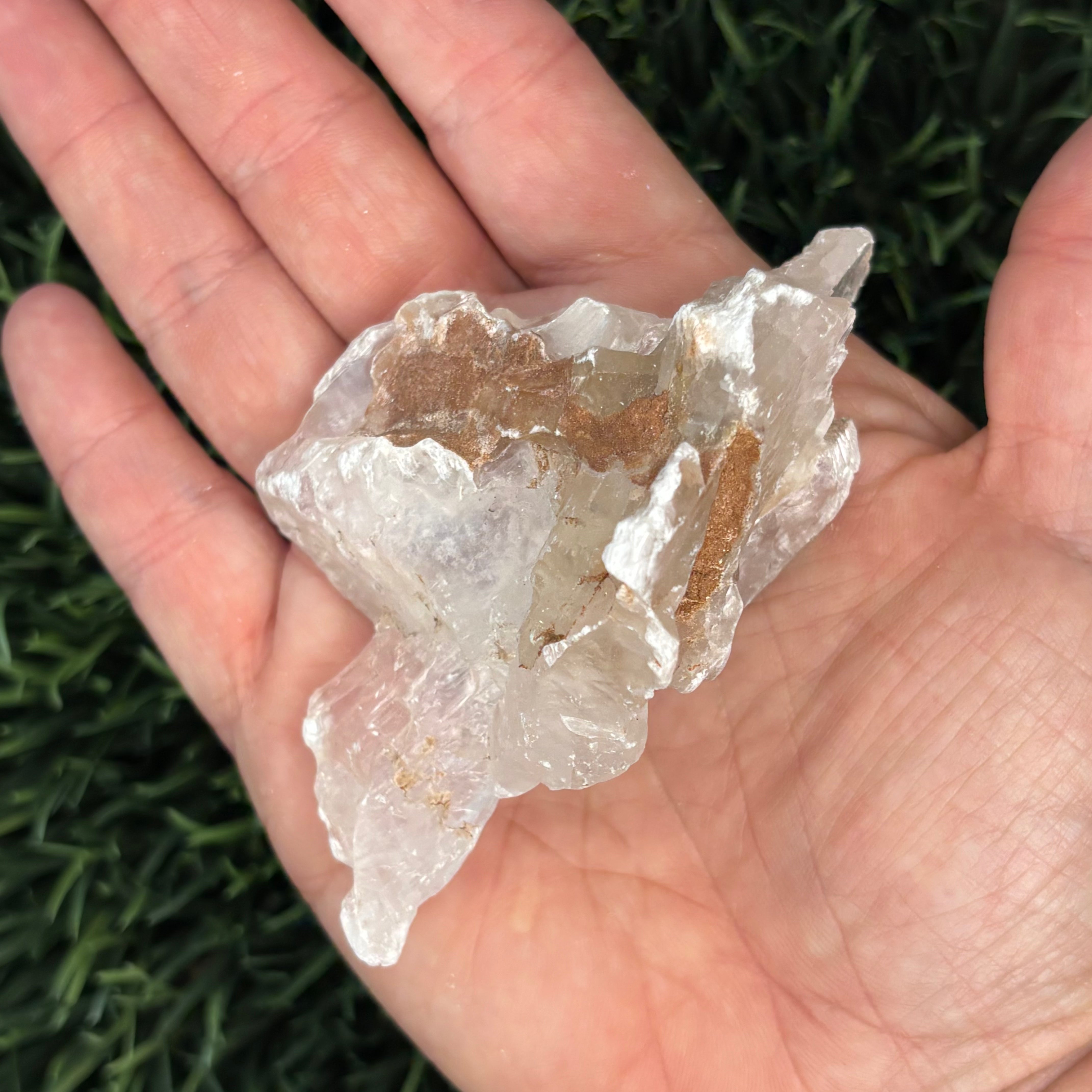 Clear Selenite Natural Form - 019