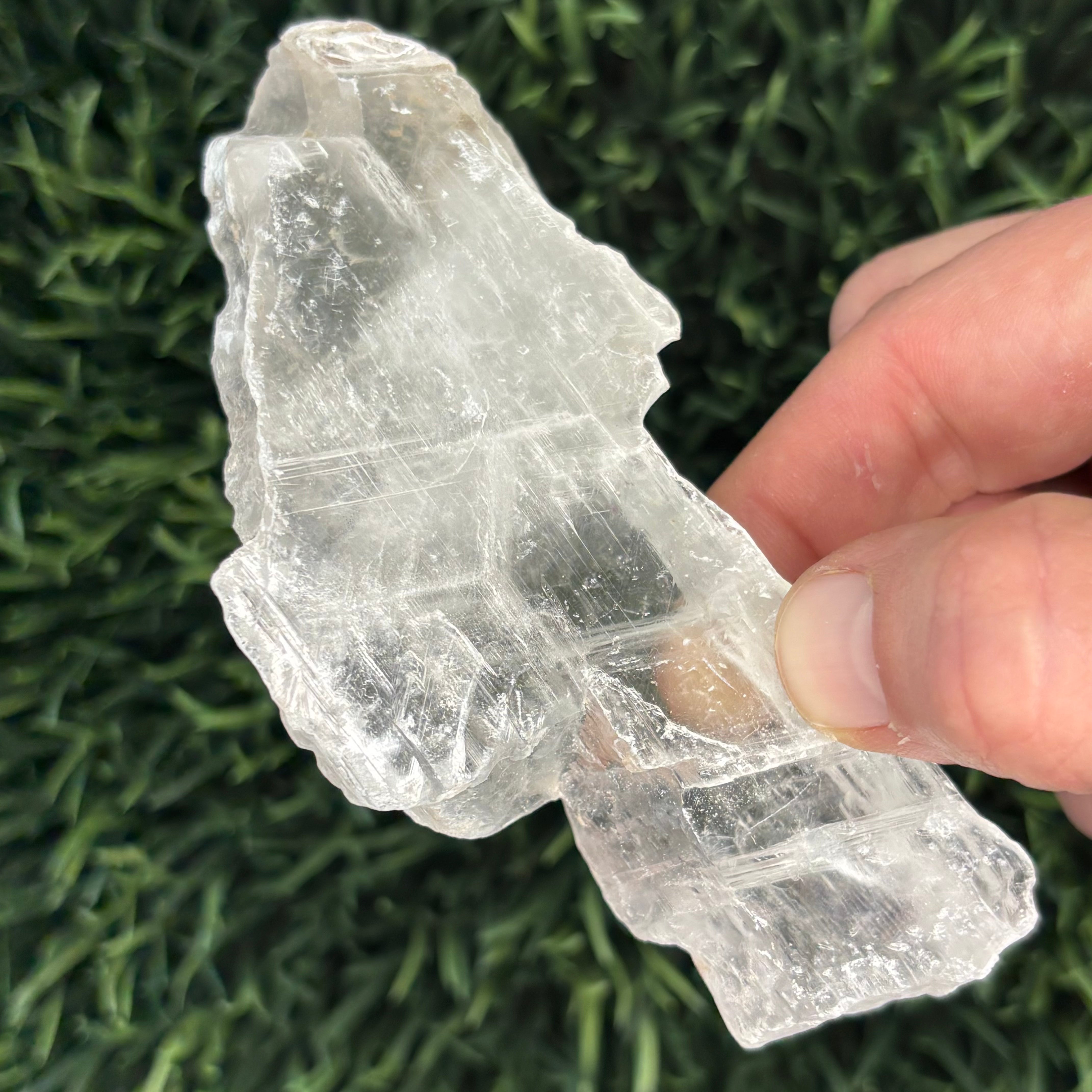 Clear Selenite Natural Form - 020