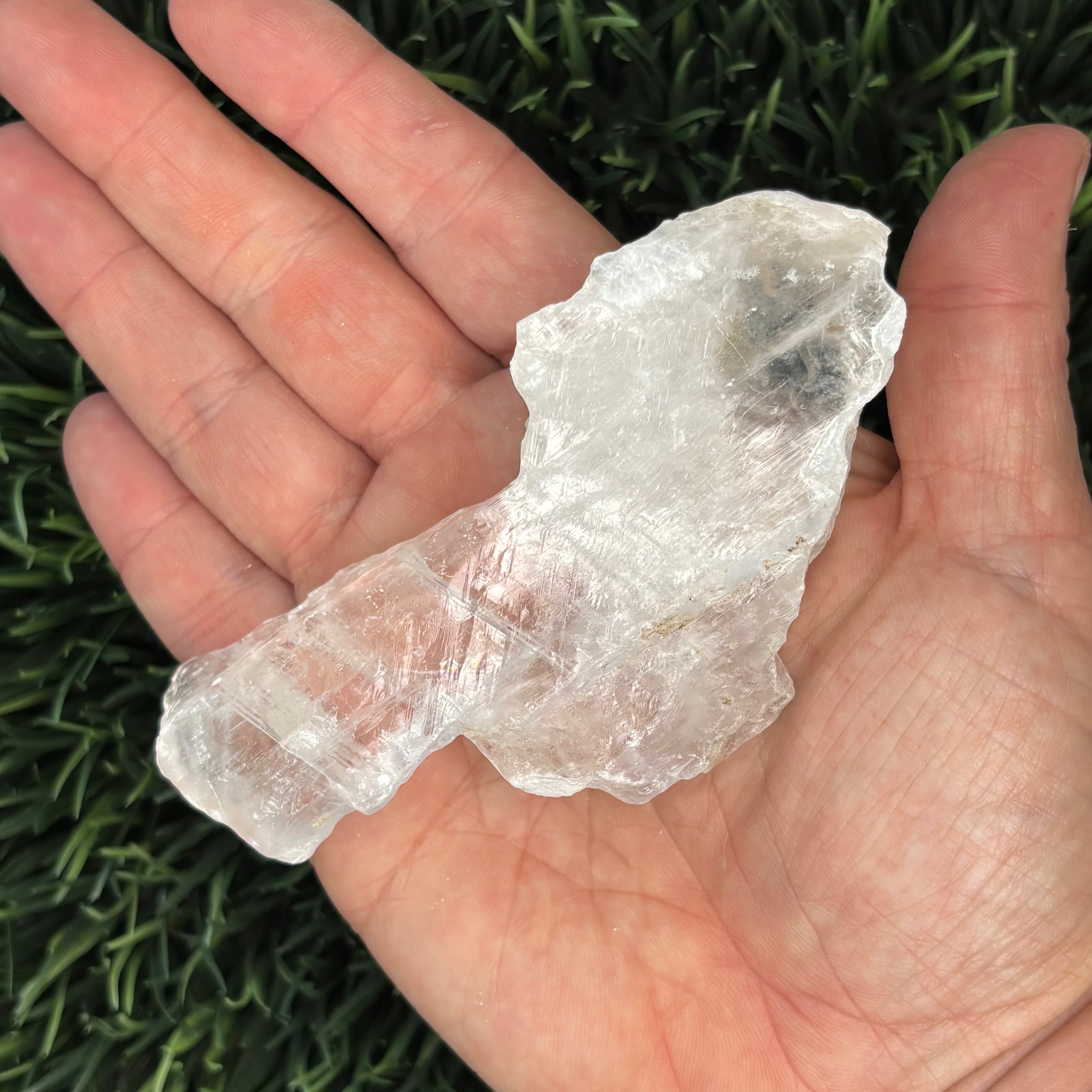 Clear Selenite Natural Form - 020