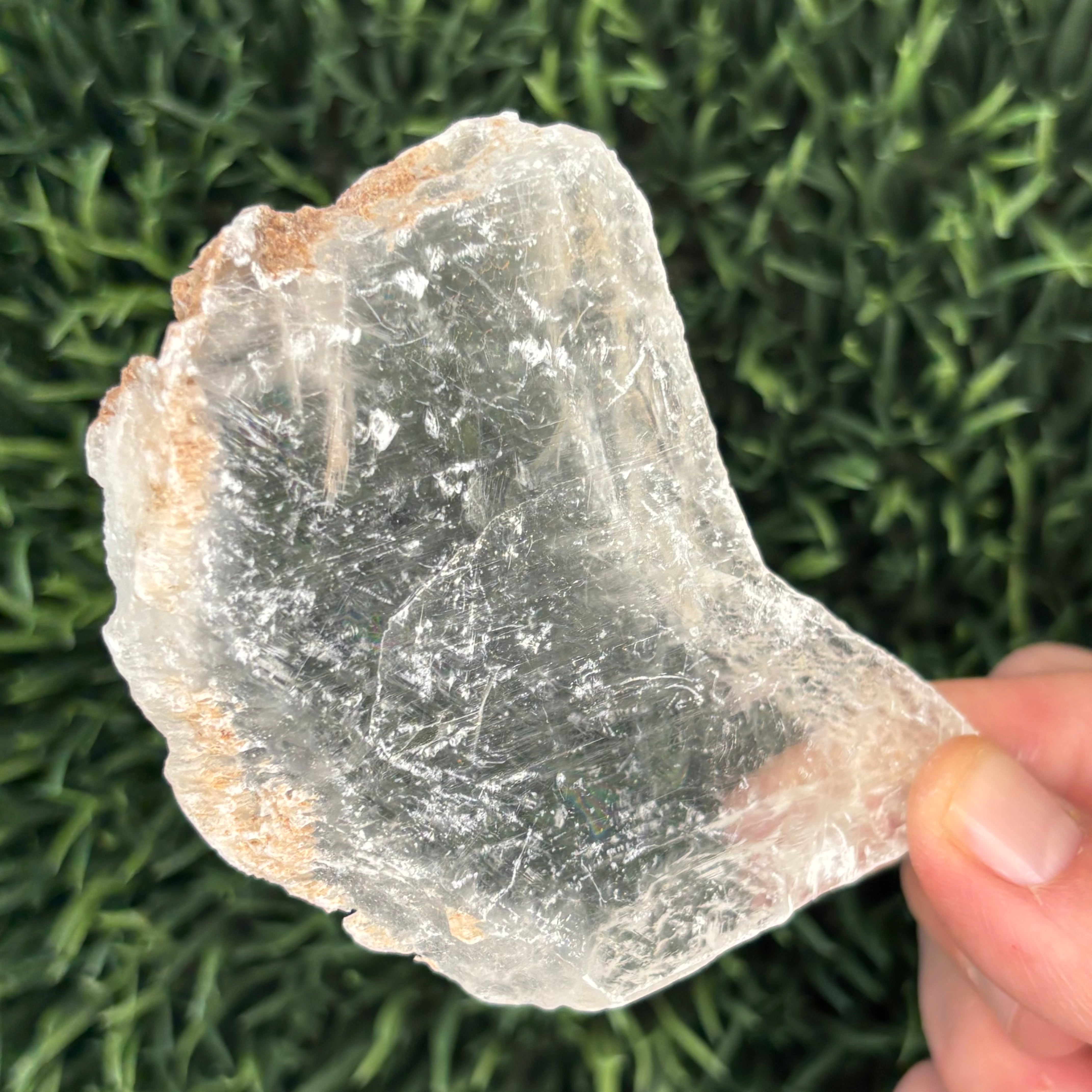 Clear Selenite Natural Form - 022