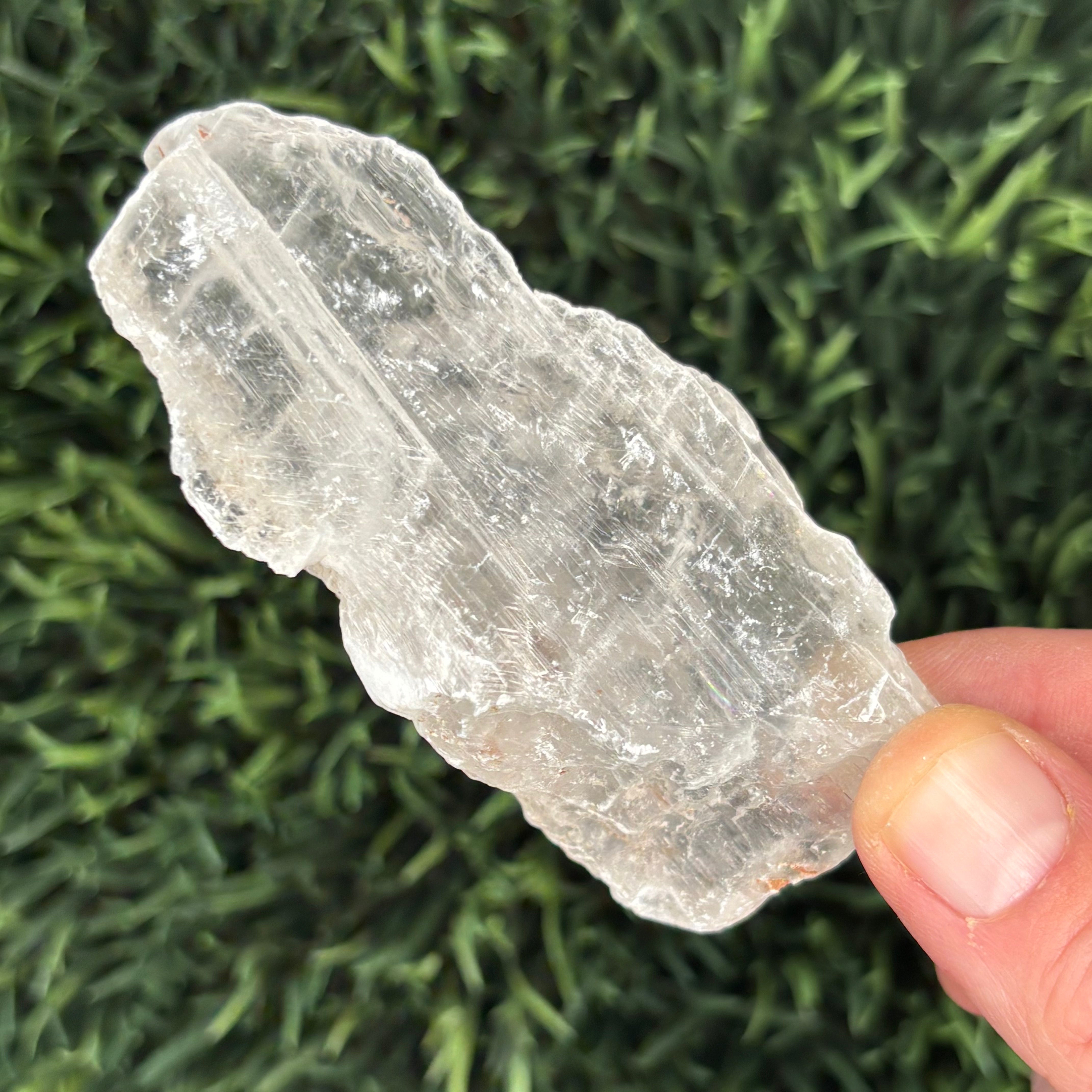 Clear Selenite Natural Form - 023