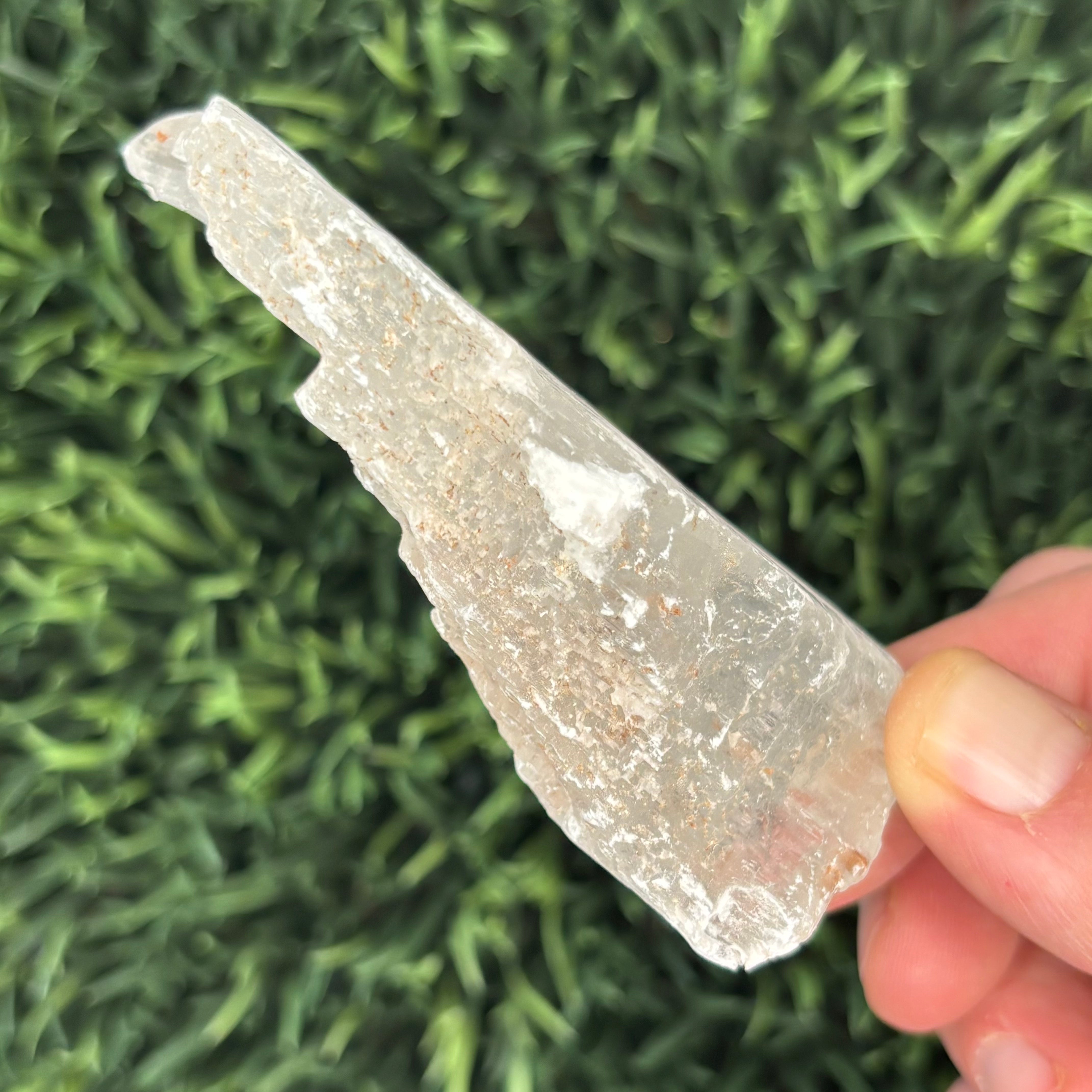Clear Selenite Natural Form - 023