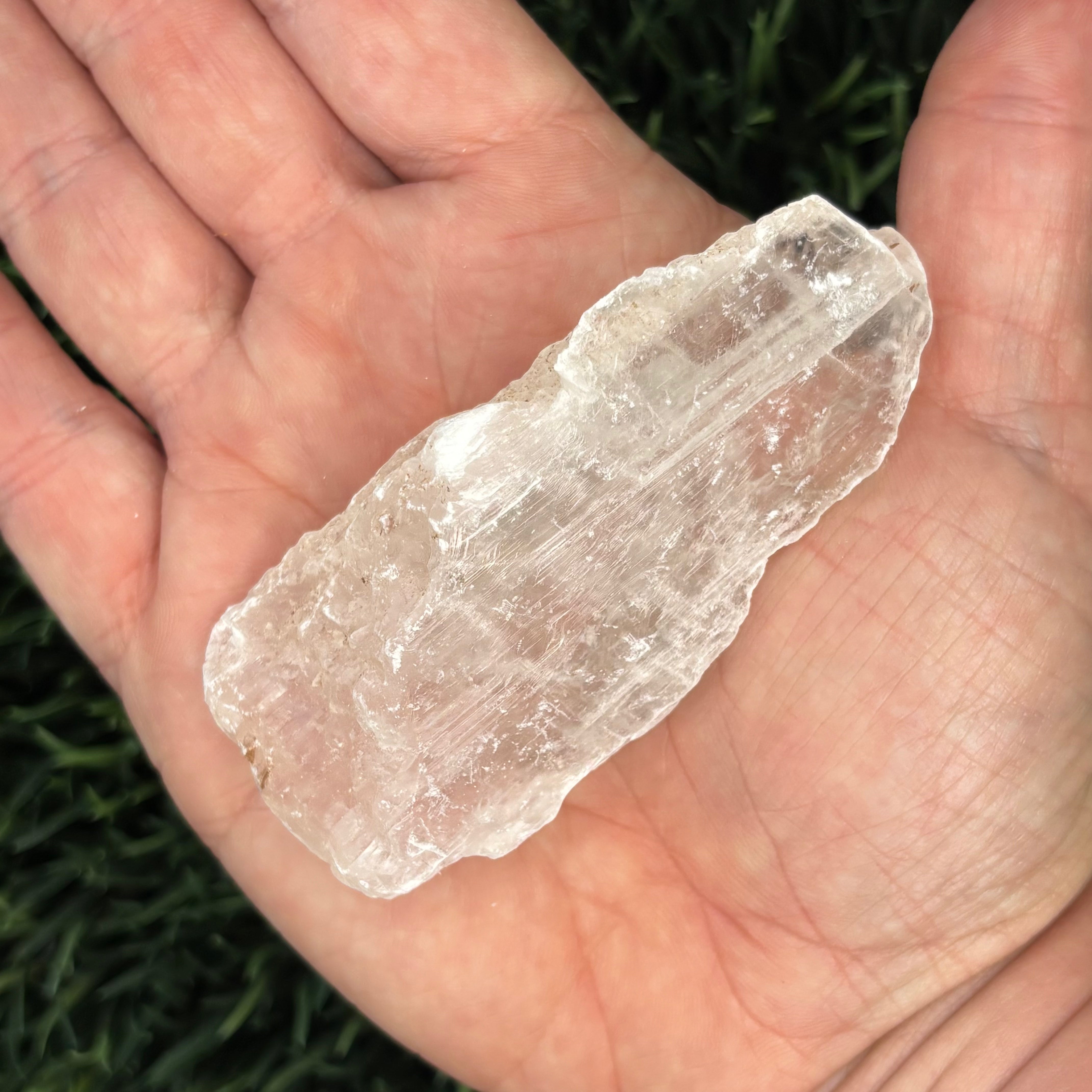 Clear Selenite Natural Form - 023
