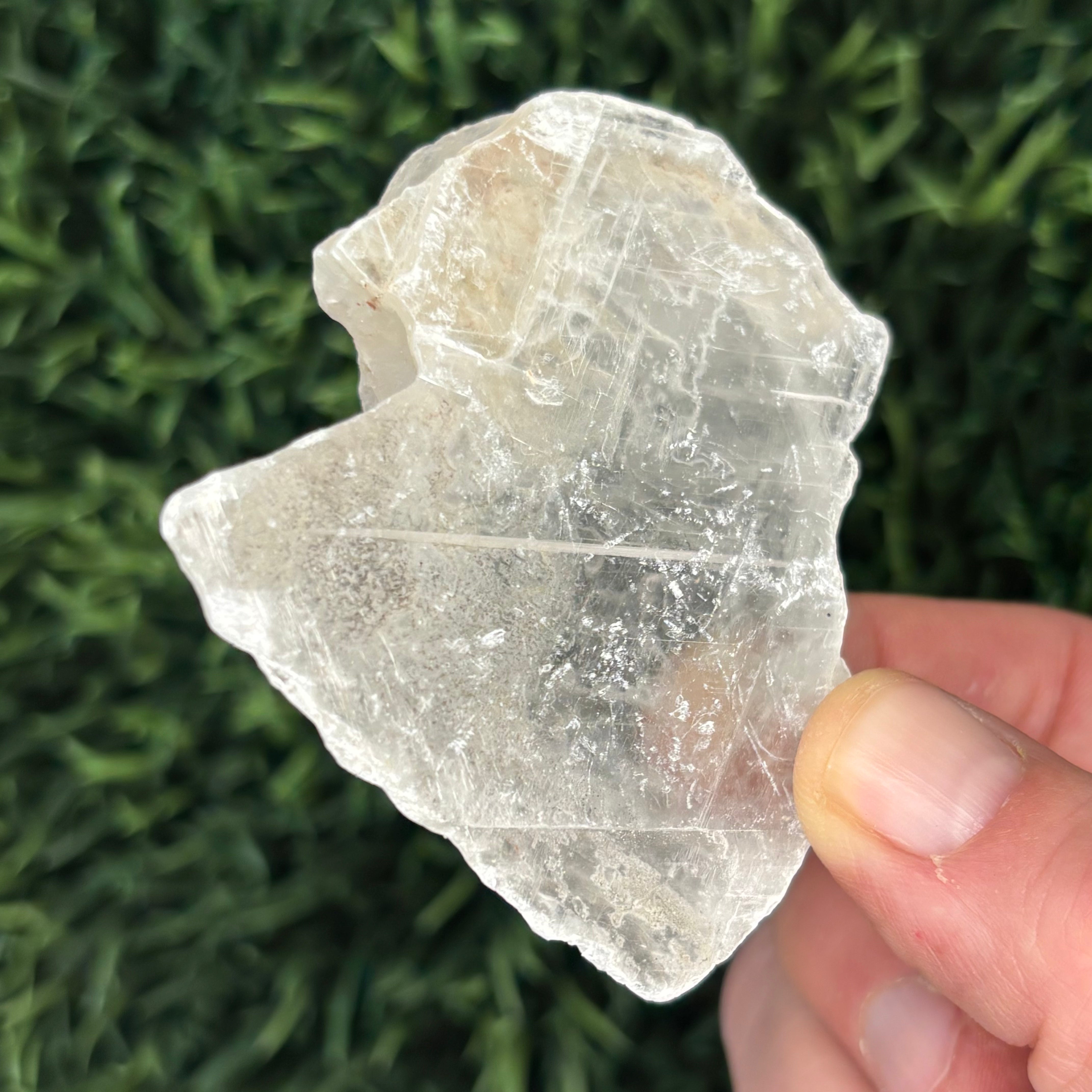 Clear Selenite Natural Form - 024