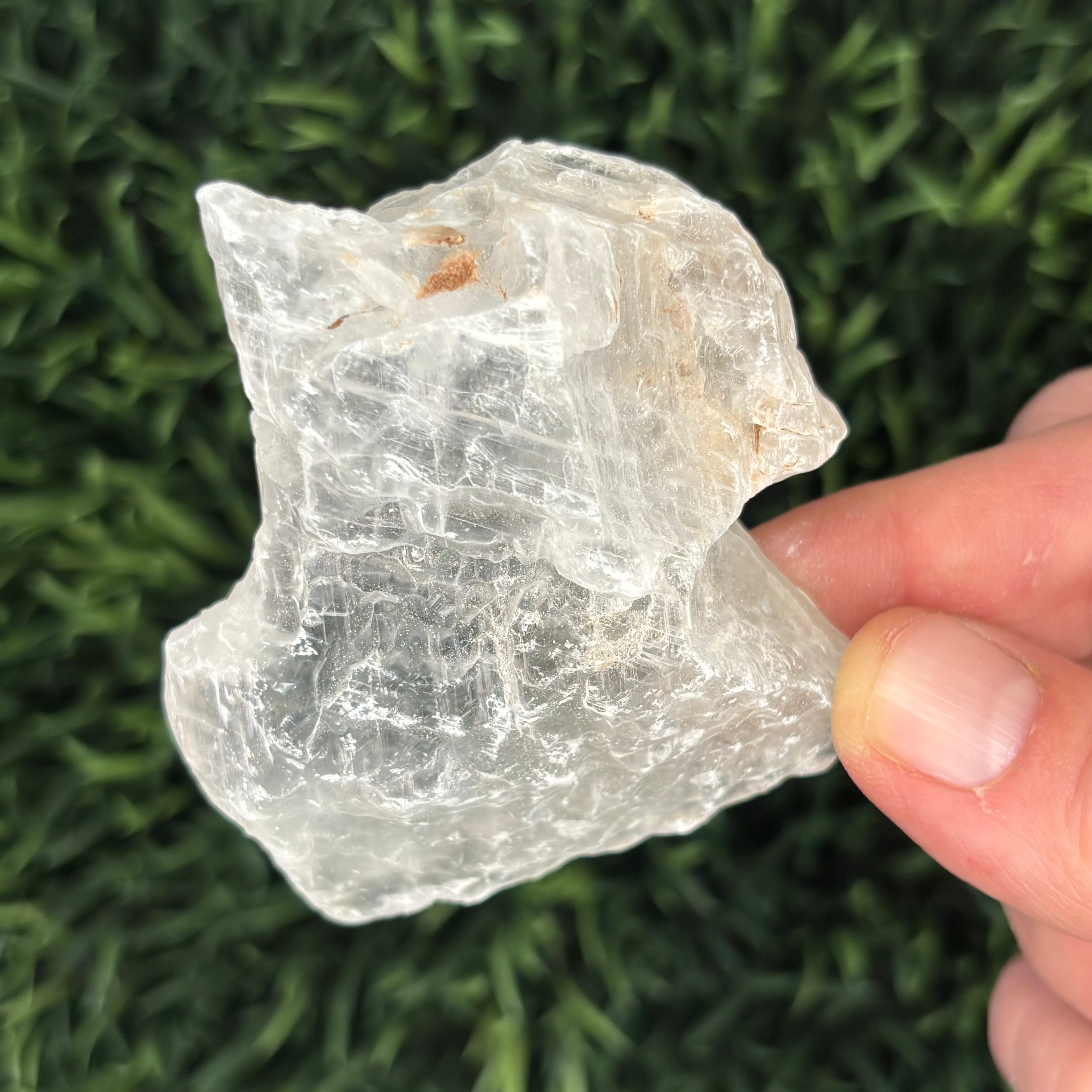 Clear Selenite Natural Form - 024