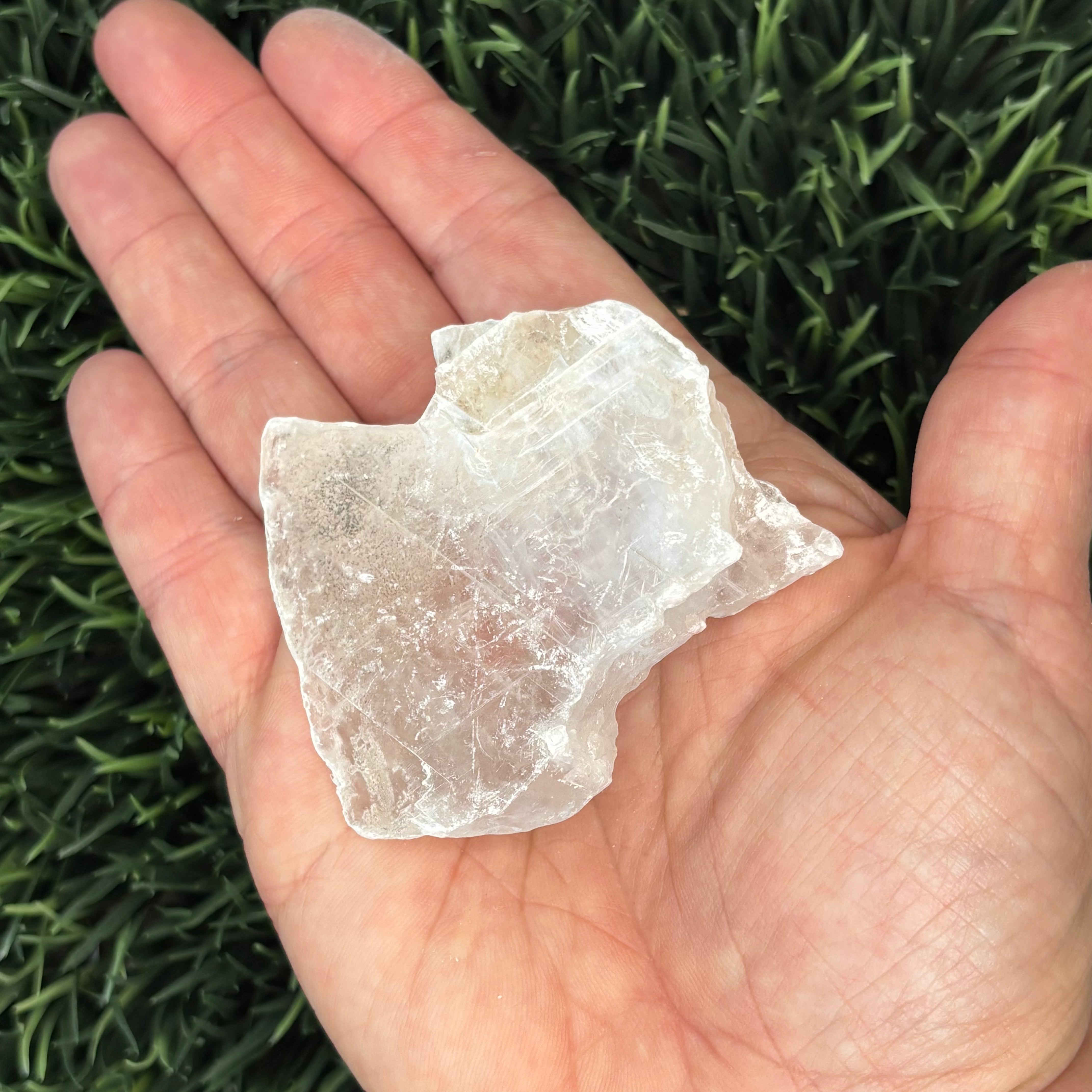 Clear Selenite Natural Form - 024