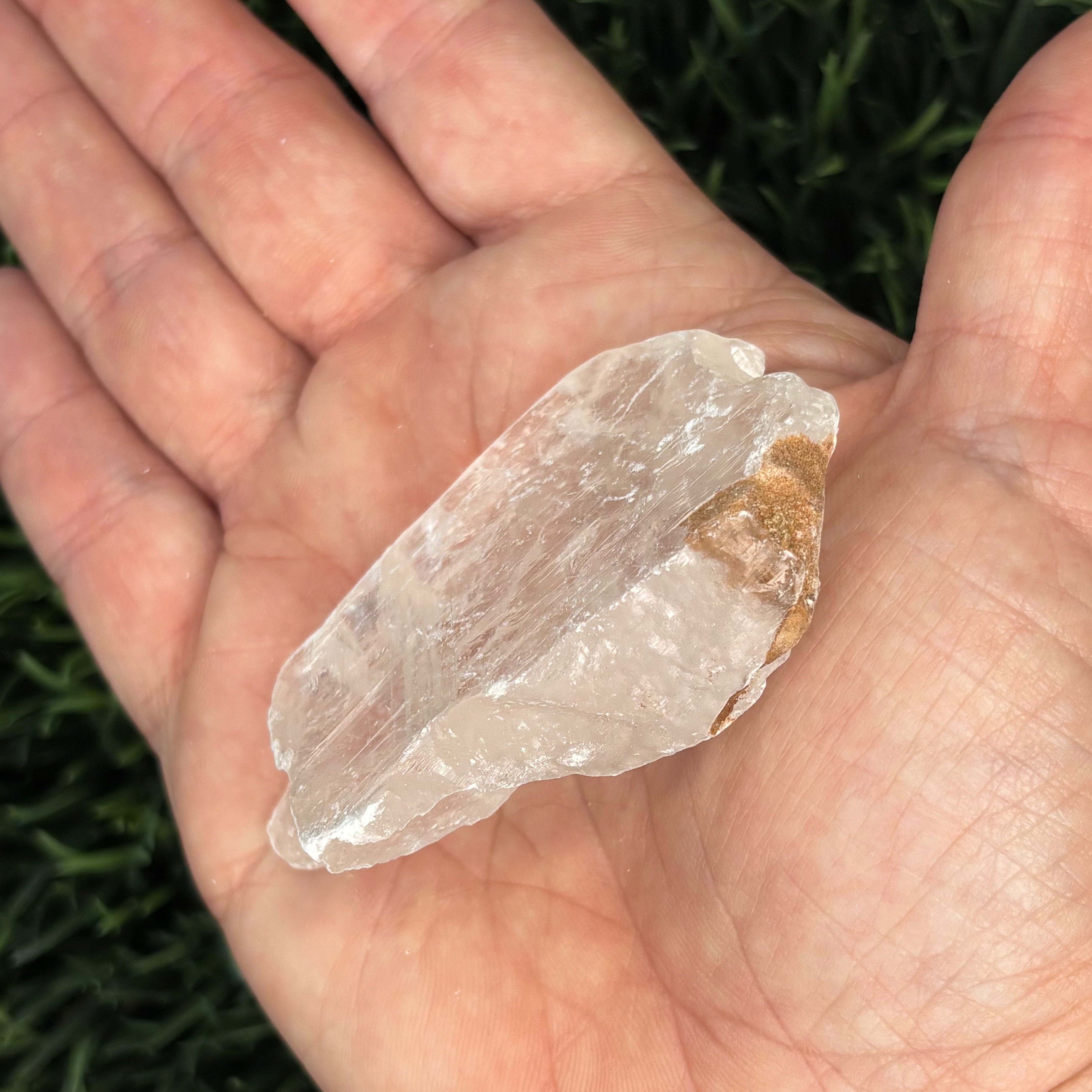 Clear Selenite Natural Form - 026