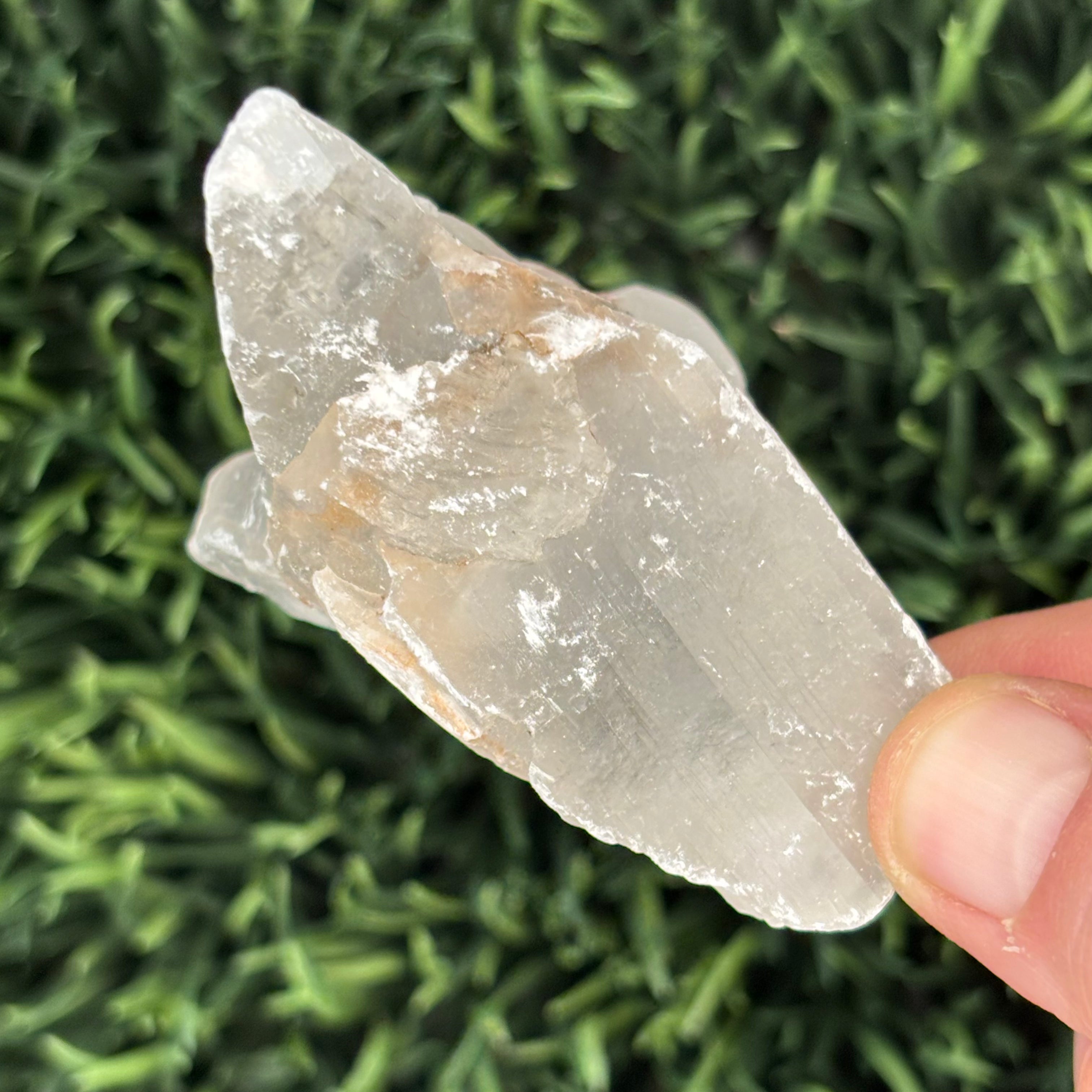 Clear Selenite Natural Form - 027