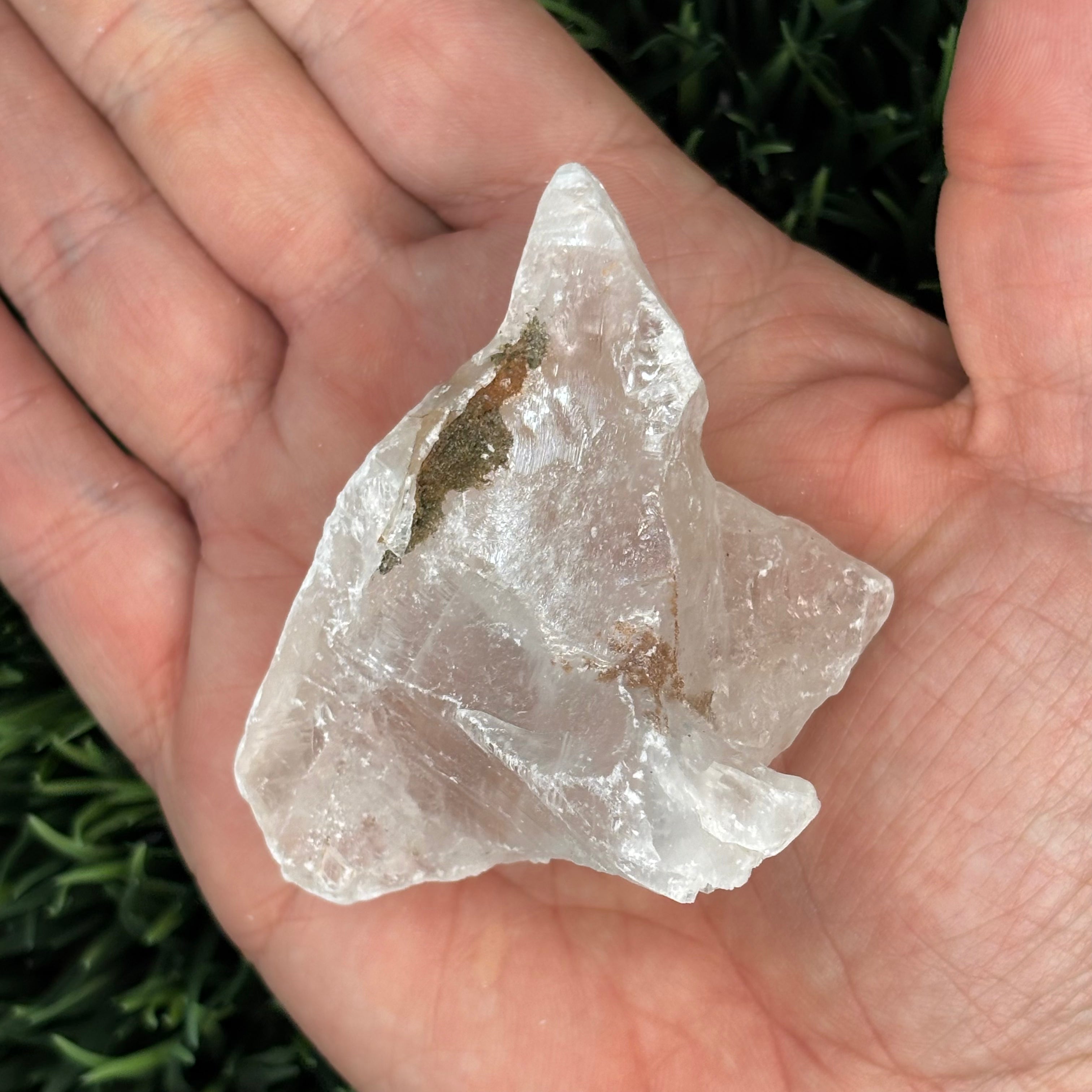 Clear Selenite Natural Form - 027