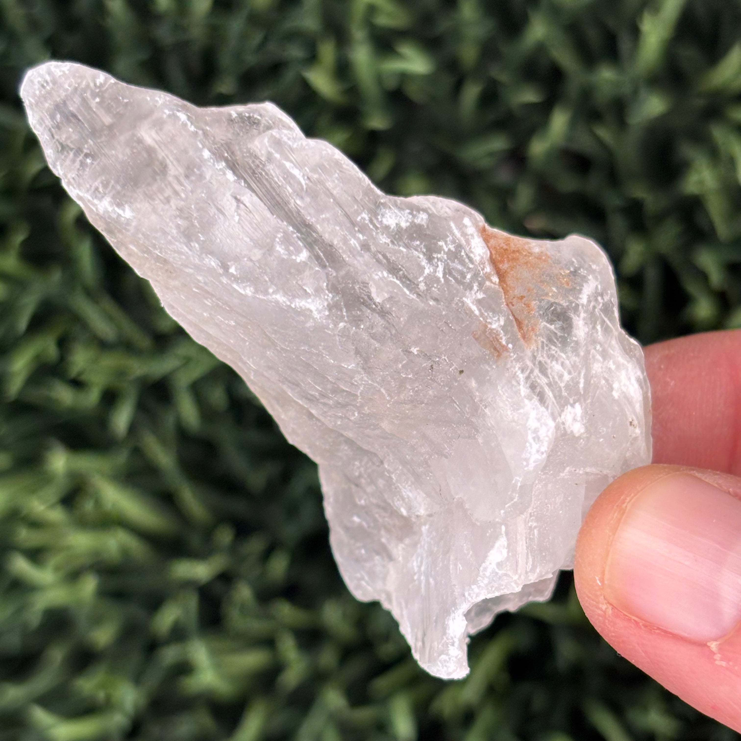 Clear Selenite Natural Form - 028