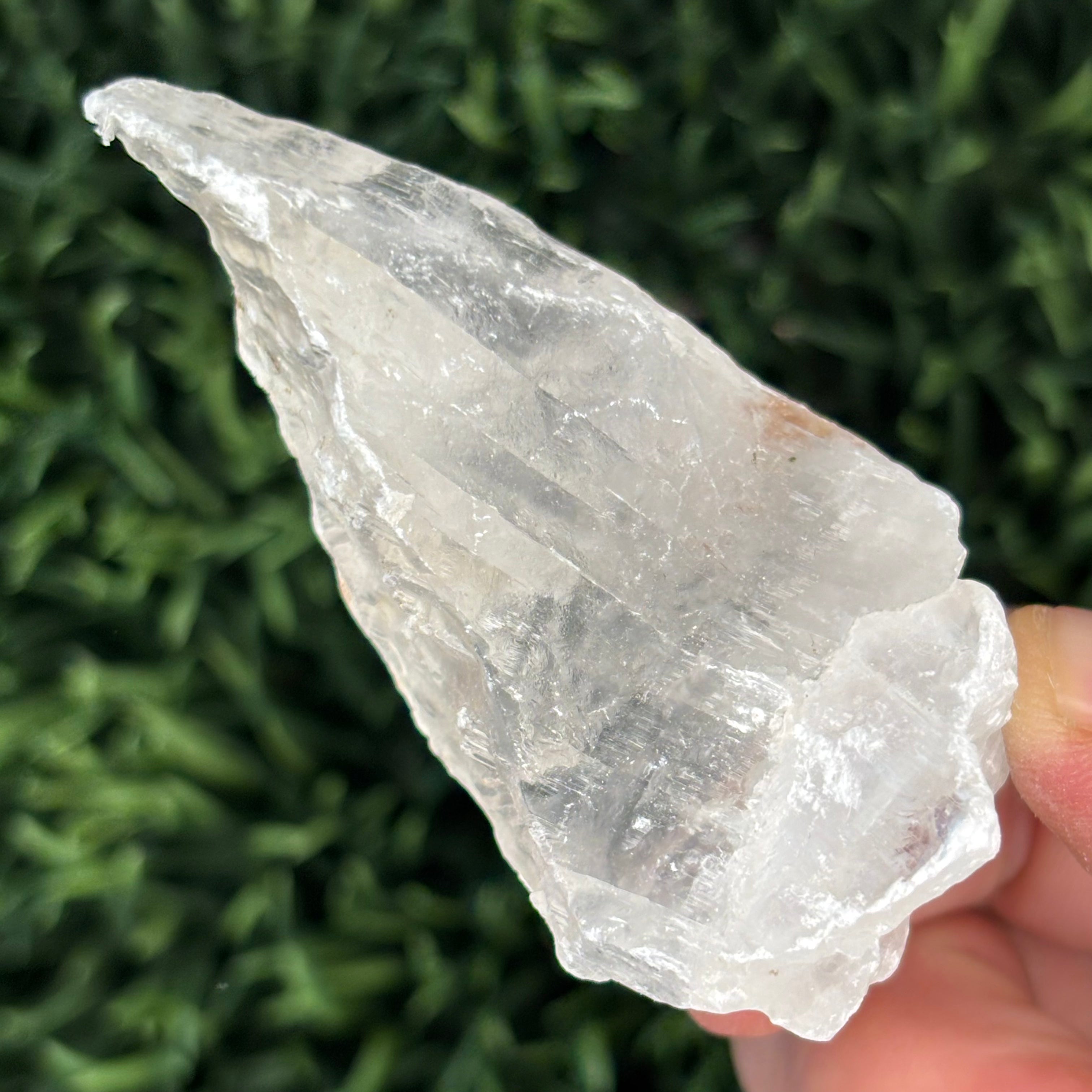 Clear Selenite Natural Form - 028