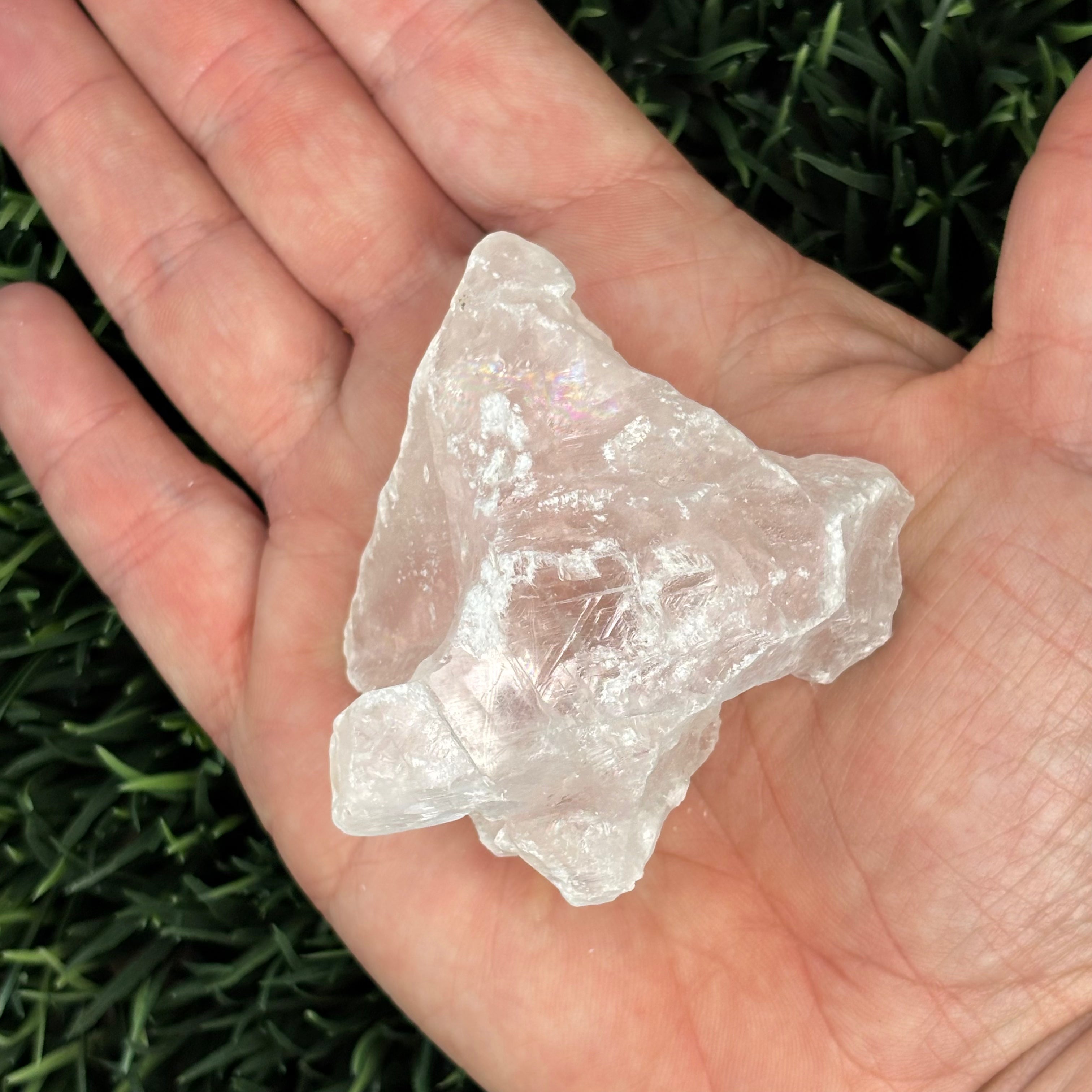 Clear Selenite Natural Form - 029