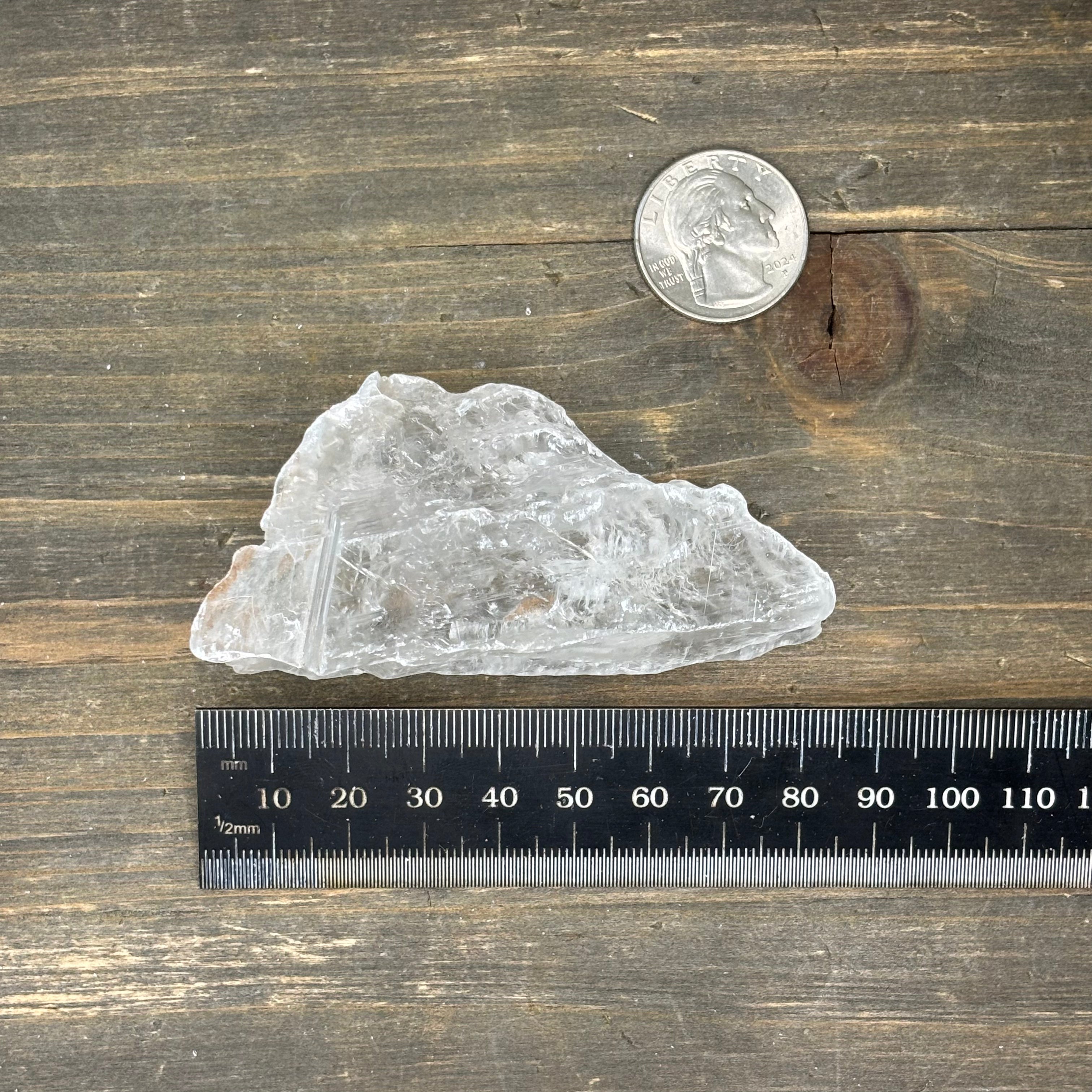 Clear Selenite Natural Form - 031