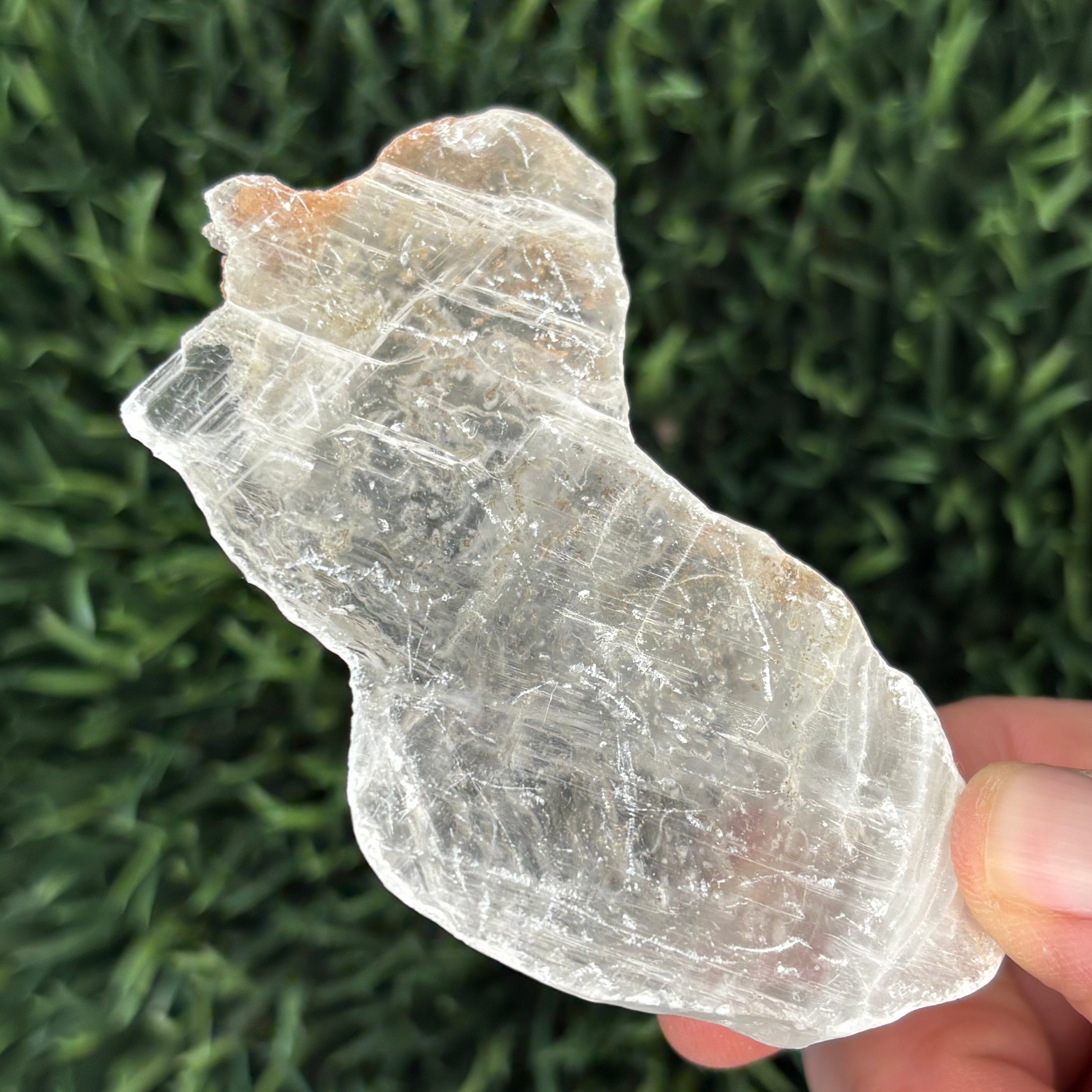Clear Selenite Natural Form - 036