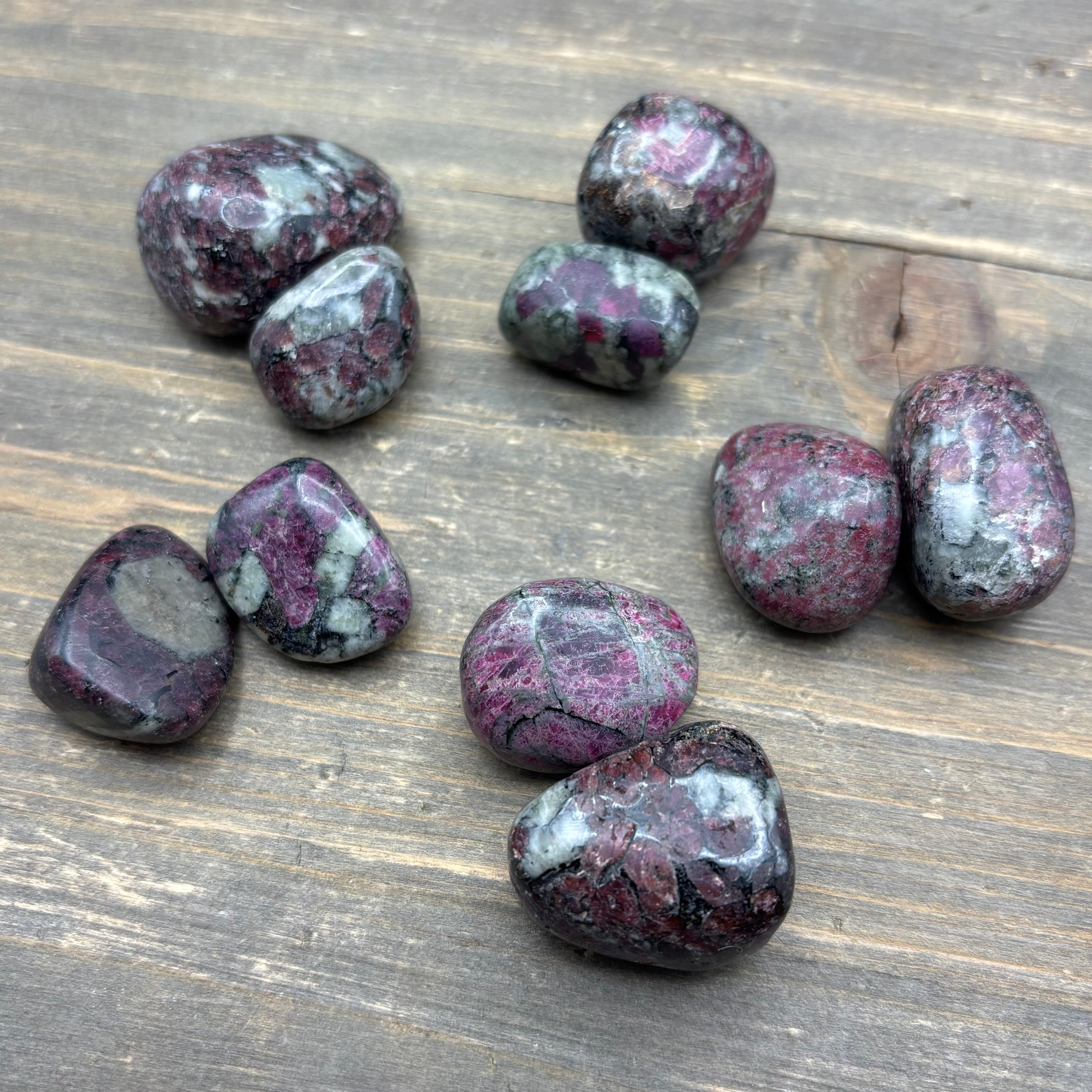 Eudialyte Polished Pair