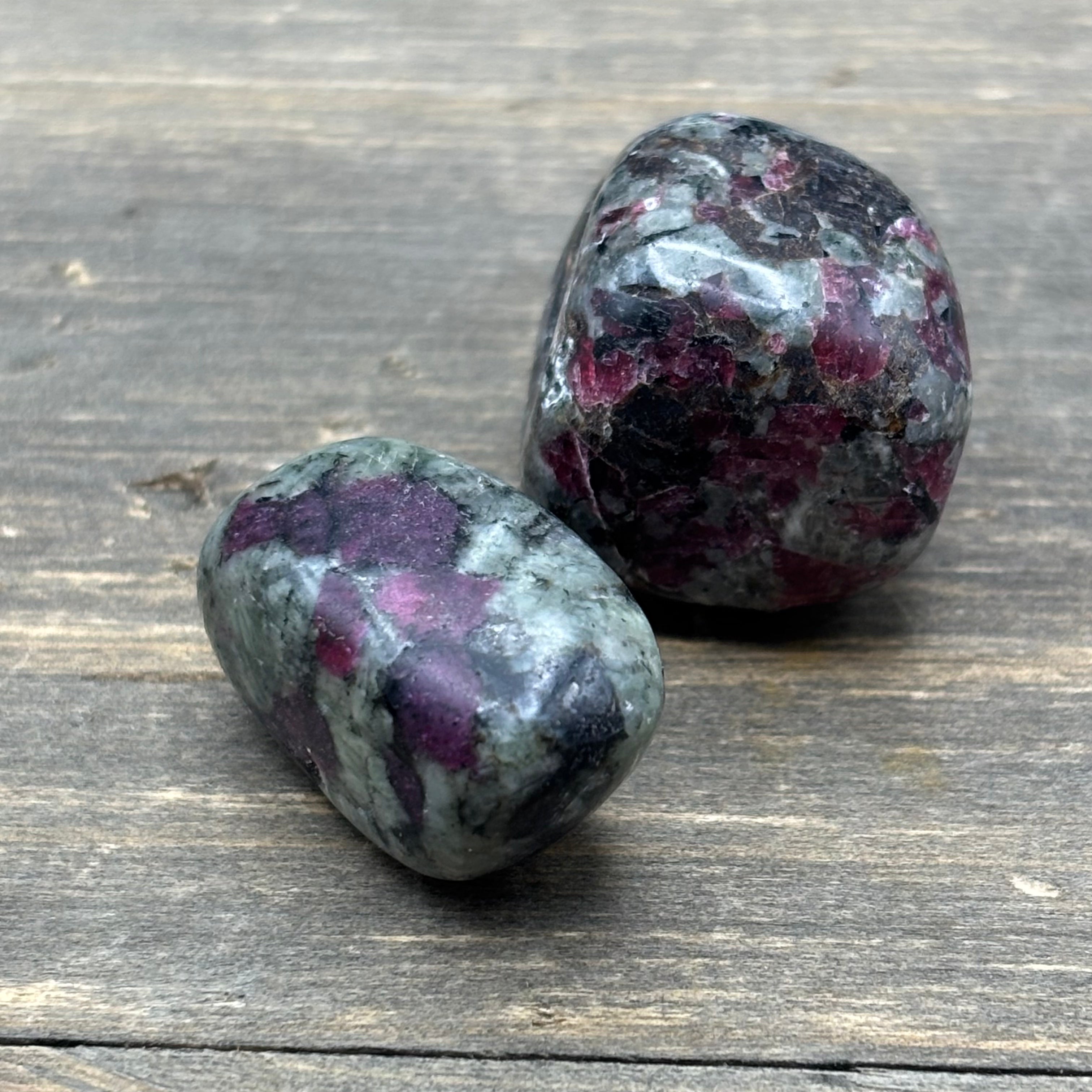 Eudialyte Polished Pair