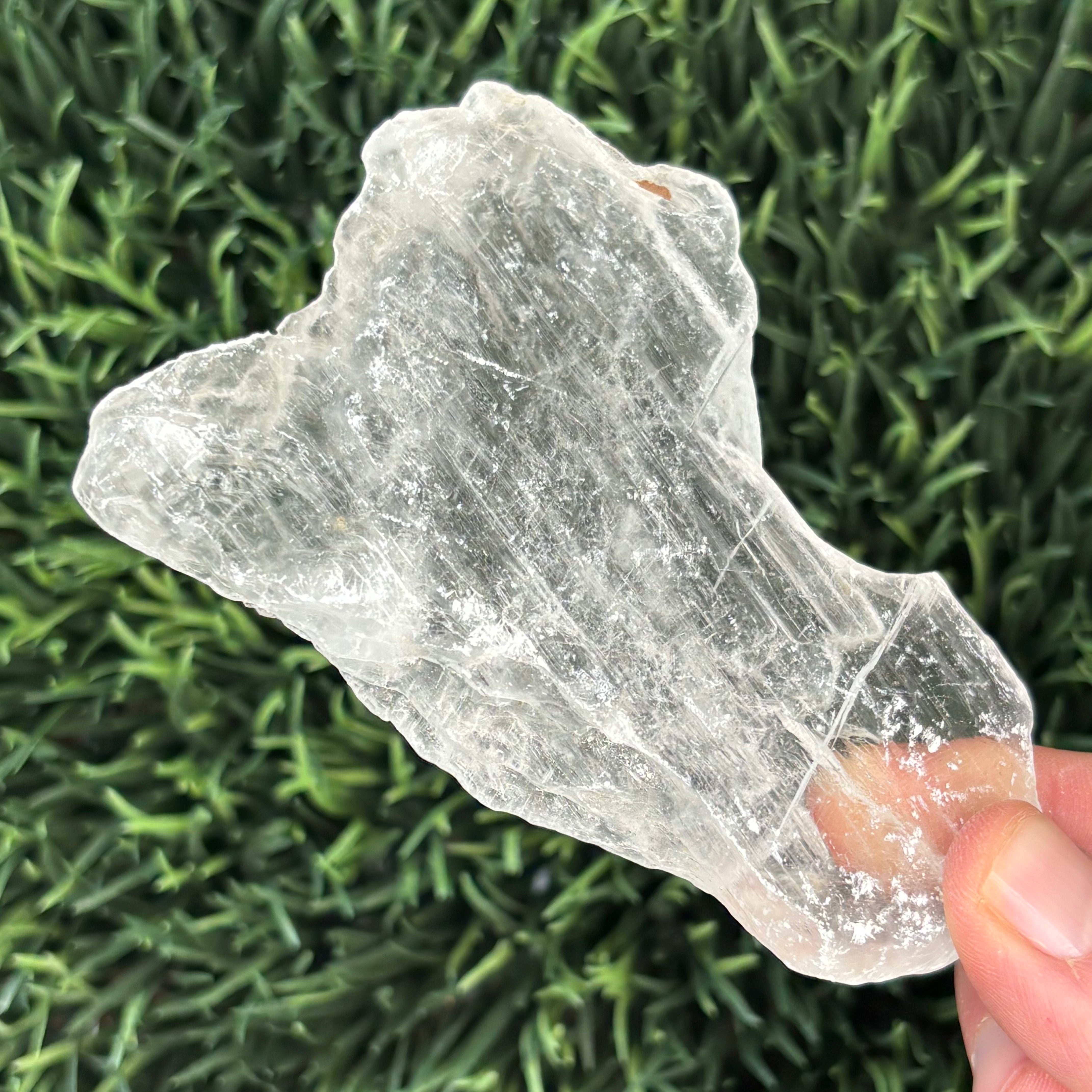 Clear Selenite Natural Form - 037