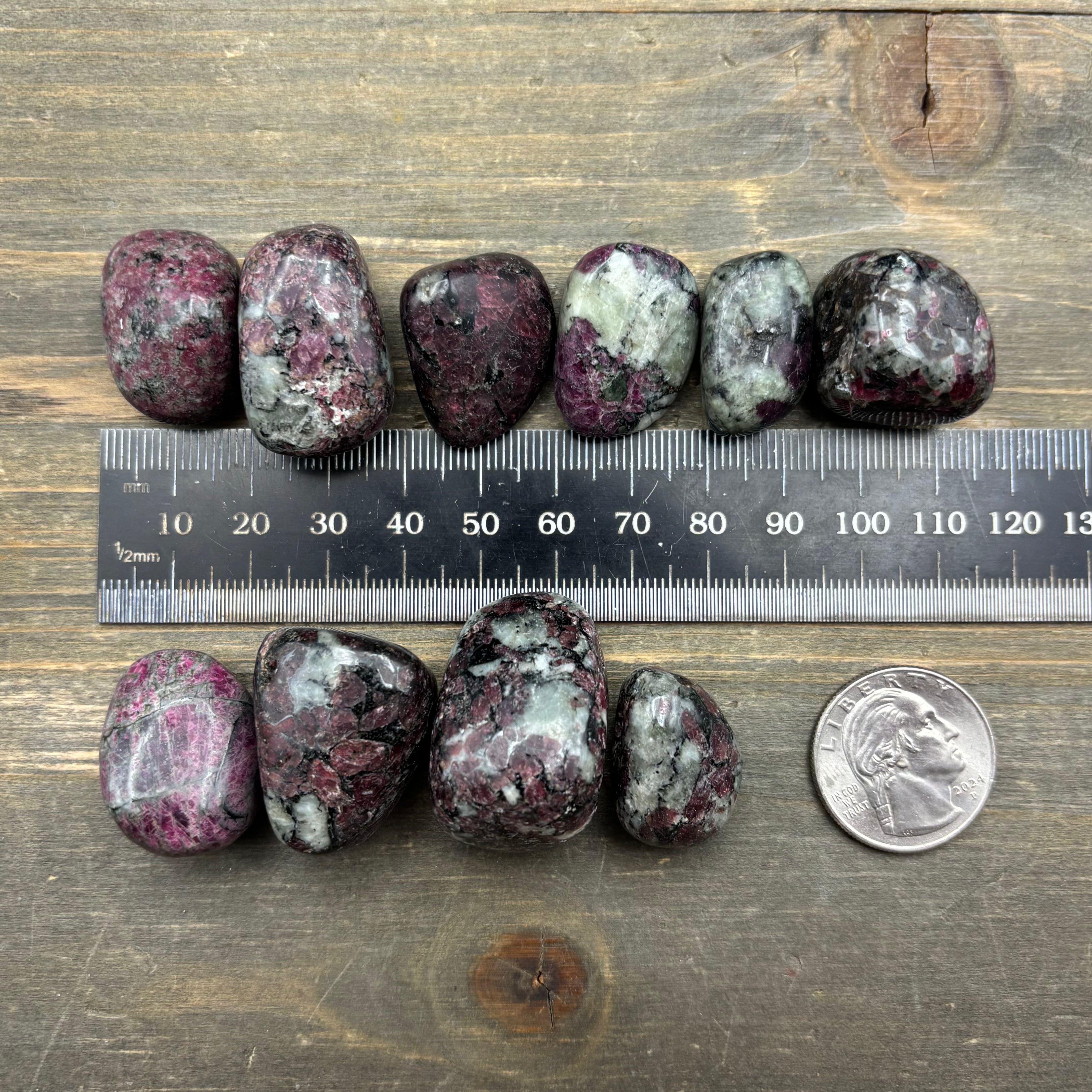 Eudialyte Polished Pair